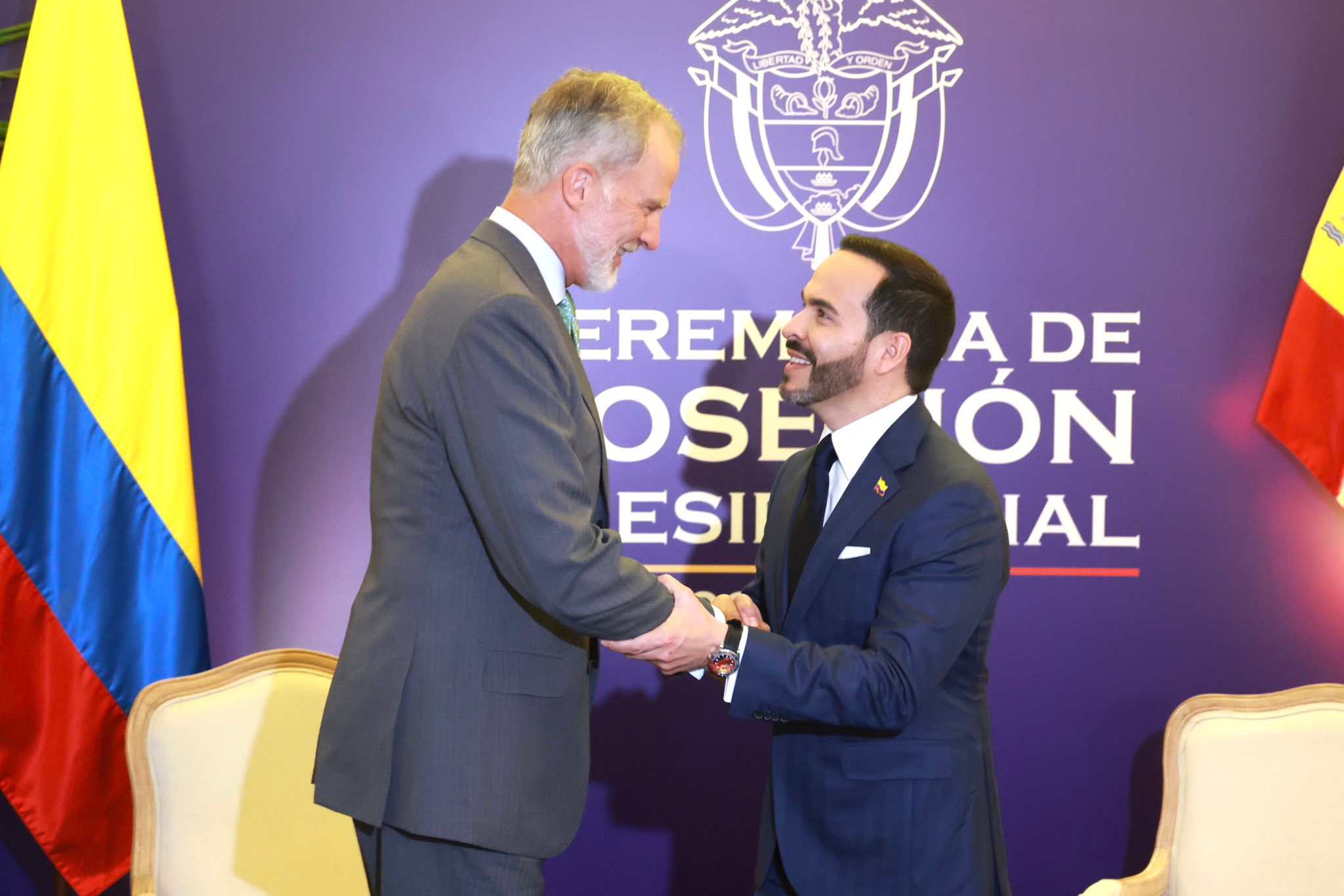 TOMA DE POSESIÓN PRESIDENTE DE COLOMBIA'