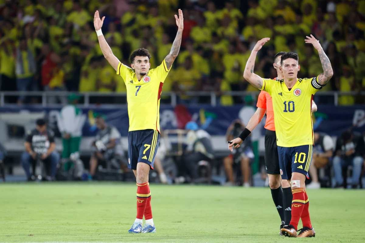 James Rodríguez y Luis Díaz reaccionan al terremoto de magnitud 7.4 en Colombia.(Foto Prensa Libre: EFE).