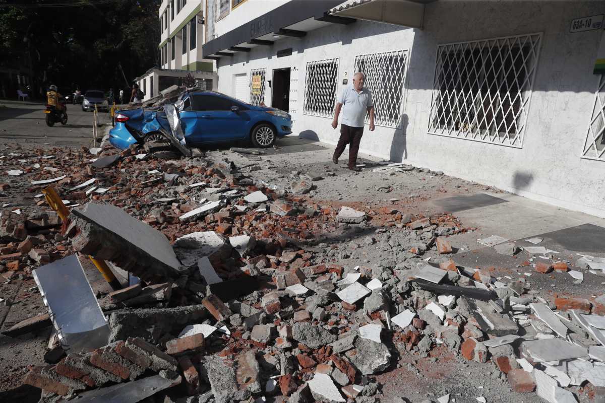 Temblor de magnitud 7.4 Colombia Chocó