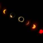 Rio de Onor (Portugal), 12/08/2026.- A composite image shows different stages of the solar eclipse as seen from Montesinho Natural Park, Rio de Onor, district of Braganca, Portugal, 12 August 2026. A total solar eclipse swept across parts of Europe and the North Atlantic on 12 August, with the path of totality moving through Greenland, Iceland, Spain, and a small section of northeastern Portugal, while surrounding areas across Europe experienced a partial solar eclipse, according to the European Space Agency (ESA). (Groenlandia, España, Islandia) EFE/EPA/PEDRO SARMENTO COSTA