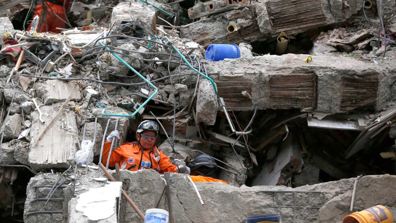 El reciente terremoto en Venezuela fue uno de los más fuertes de los últimos meses. (Foto Prensa Libre: EFE)