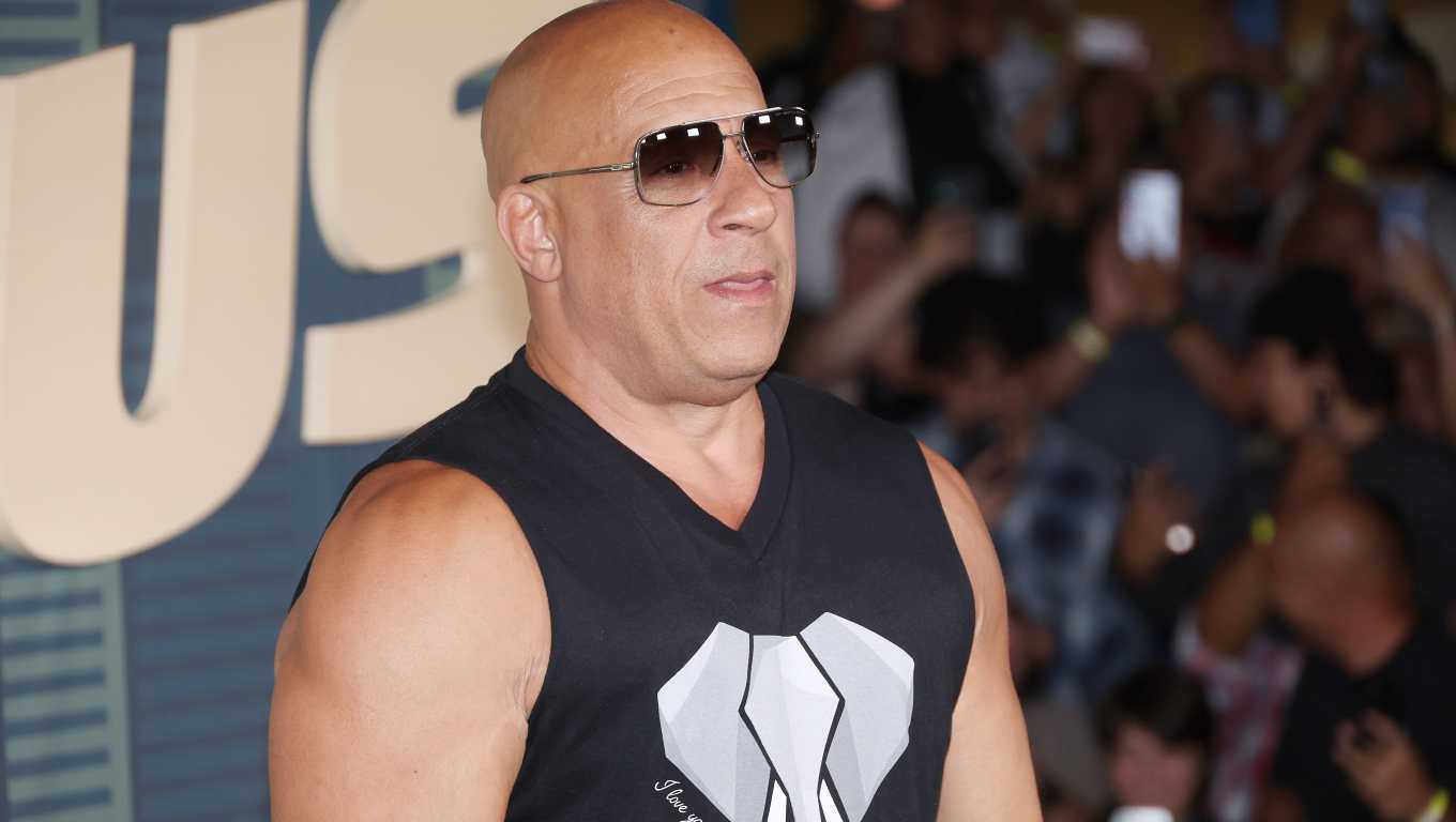 LOS ANGELES (United States), 18/08/2026.- Vin Diesel arrives for the 25th Anniversary Celebration Screening of The Fast and the Furious, at Directors Village in Los Angeles, California, USA, 17 August 2026. (Cine) EFE/EPA/NINA PROMMER