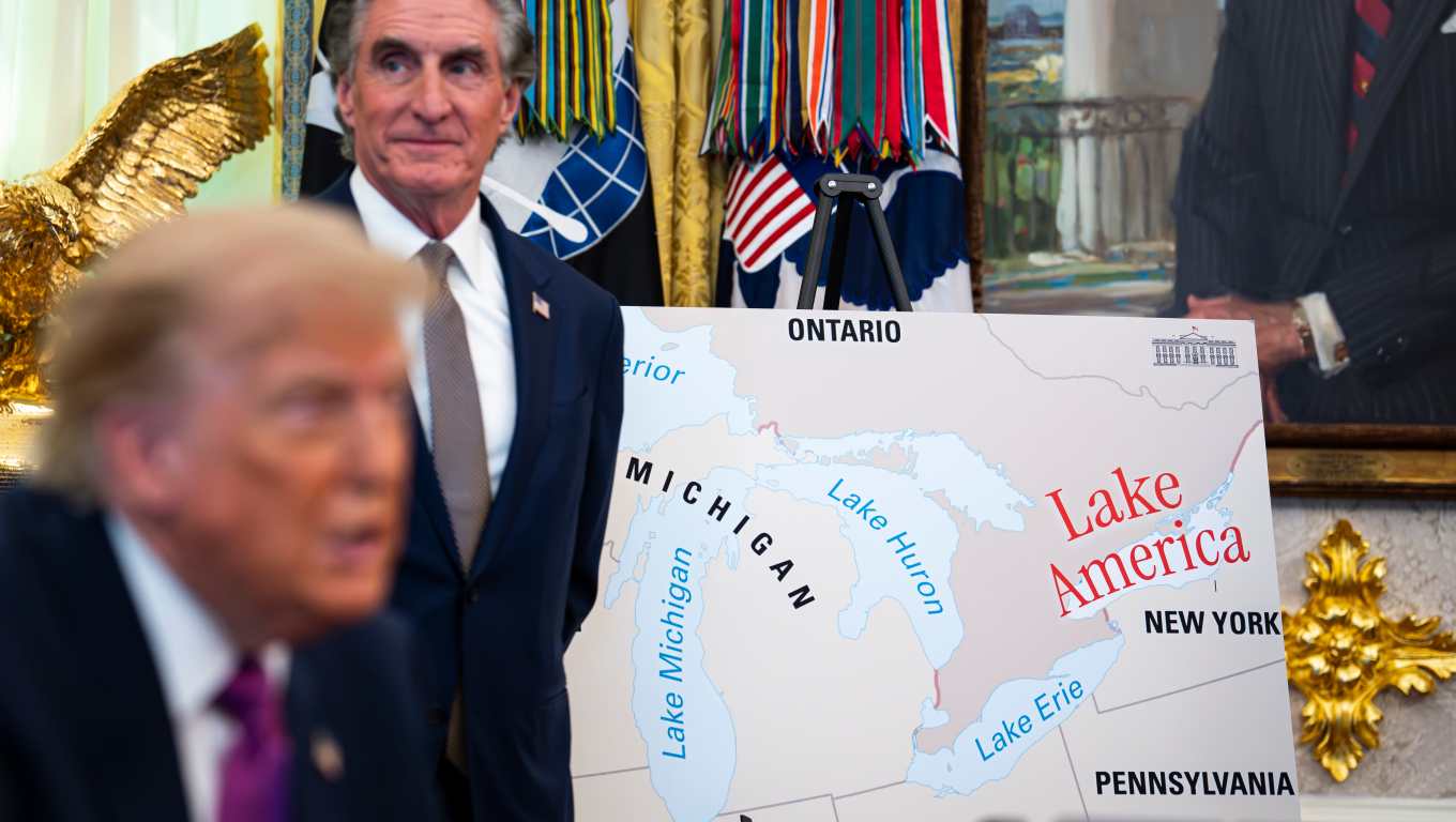 lago Ontario lago America Donald Trump Canada