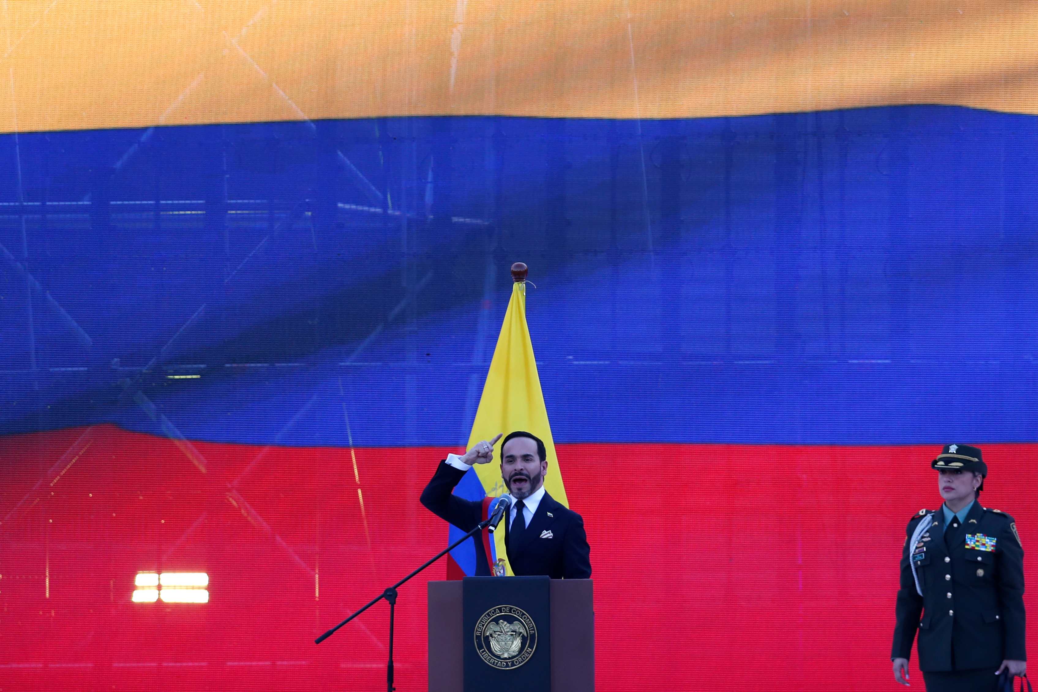TOMA DE POSESIÓN PRESIDENTE DE COLOMBIA'