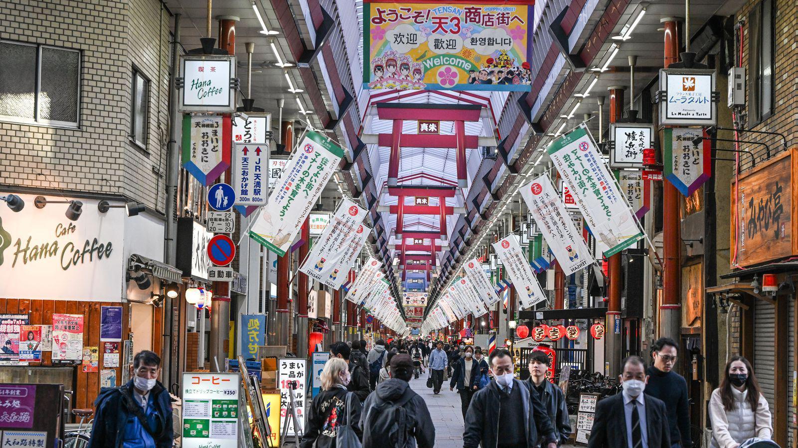 Estación de tren en Tokio
