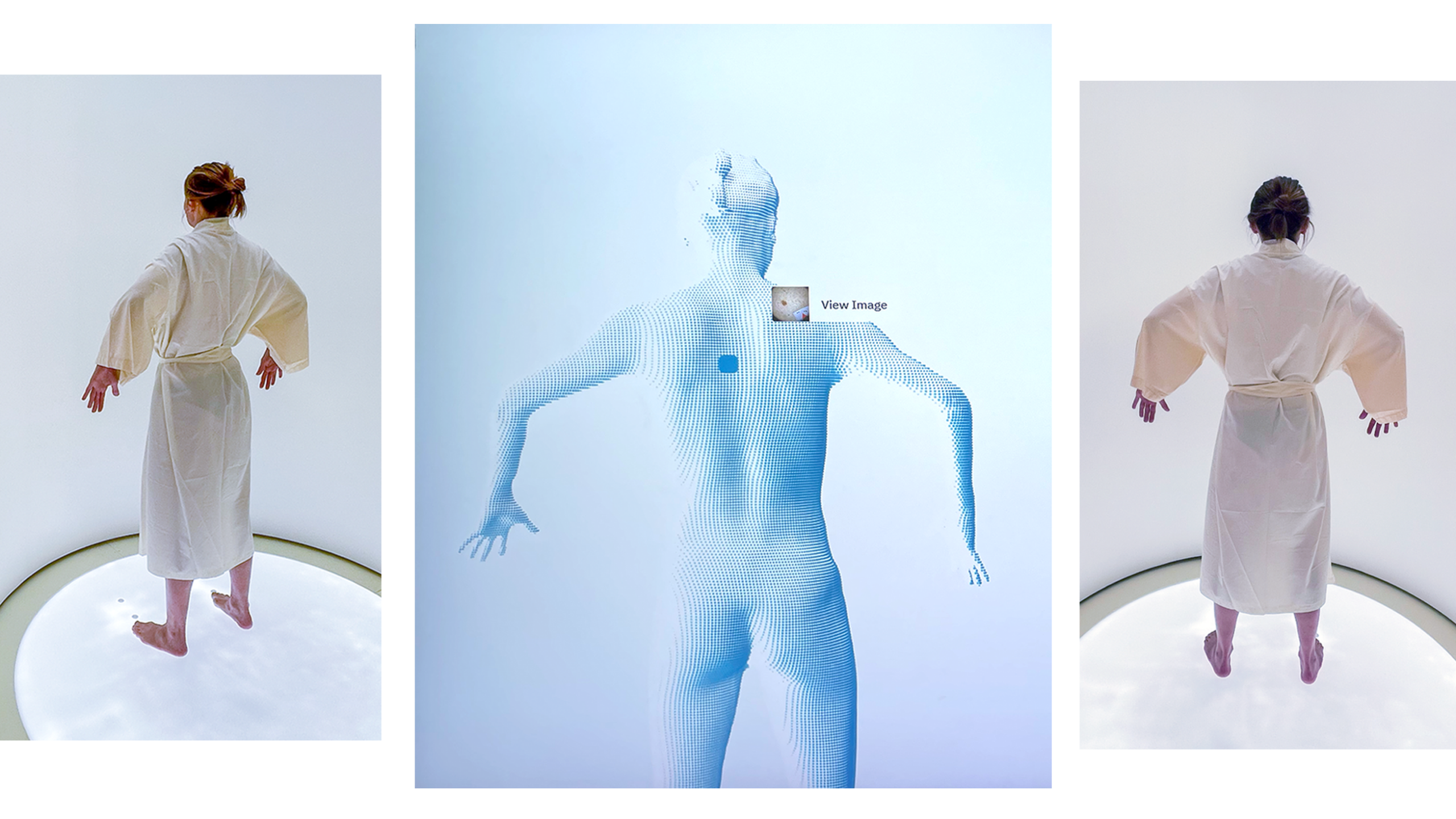 Full body scan images