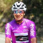 Mardoqueo Vázquez luce la suerte de ser el mejor extranjero de la vuelta a Colombia 2026.(Foto Prensa Libre: Duro al Pedal).