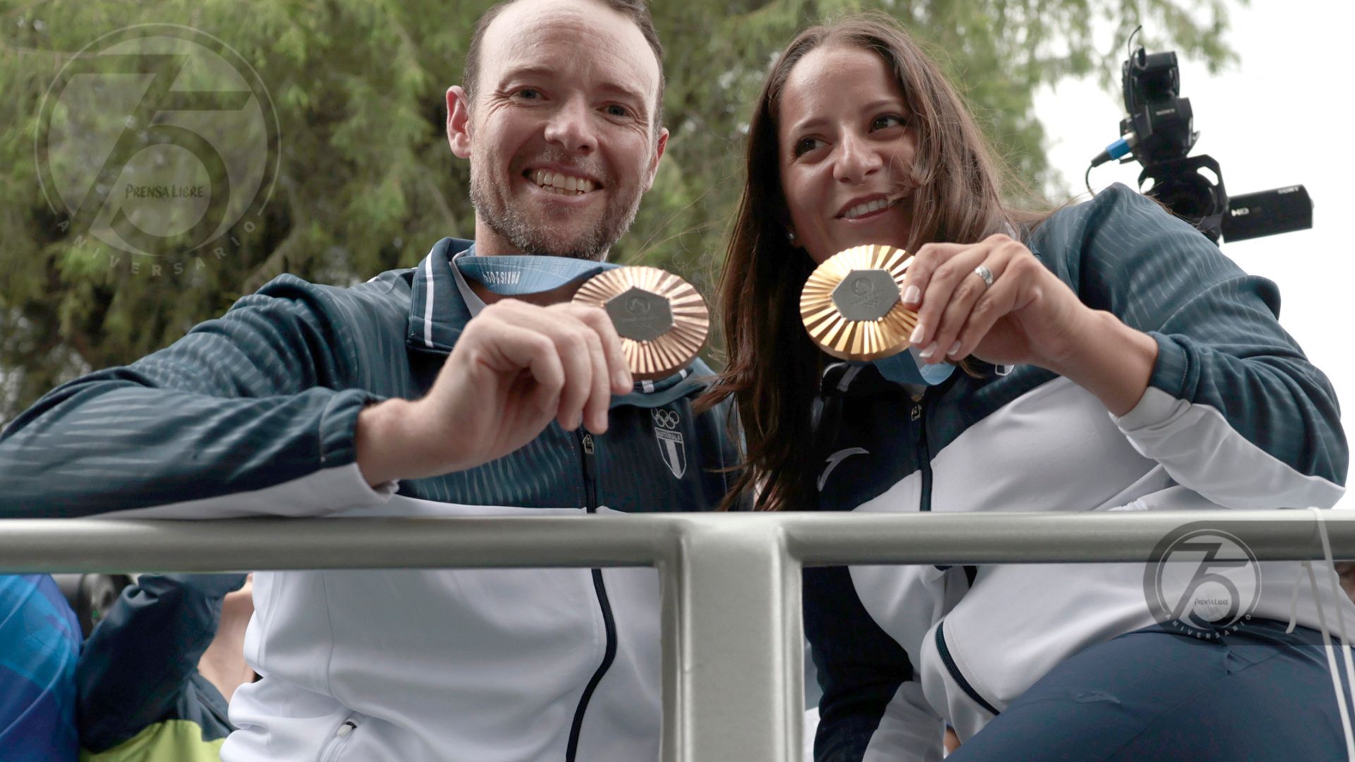 Adriana Ruano y Jean Pierre Brol