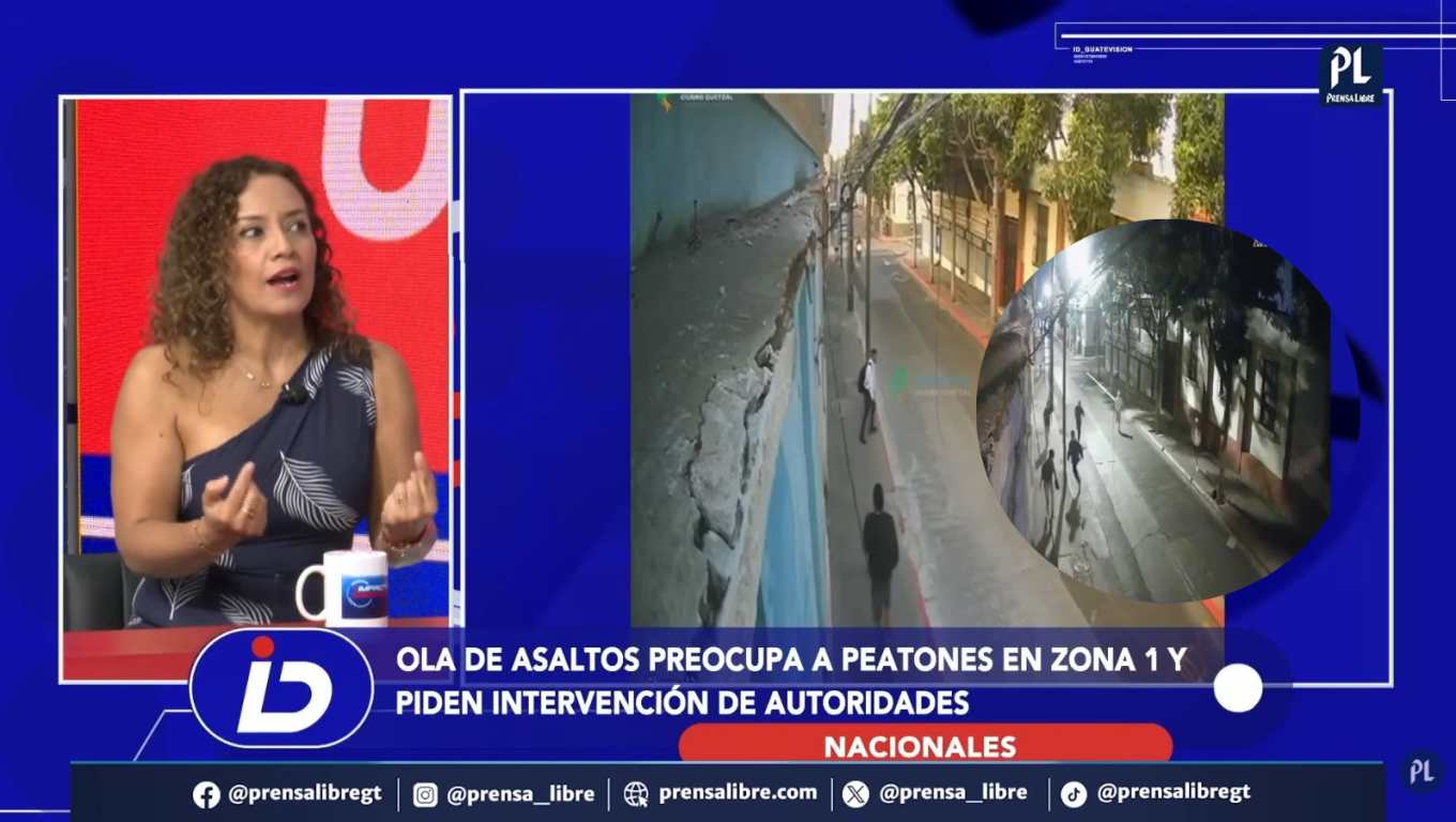 El temor crece en la zona 1 por una serie de asaltos cuyos momentos han quedado grabados en video, entre ellos el intento contra un estudiante y el ataque de cinco personas contra otro peatón.