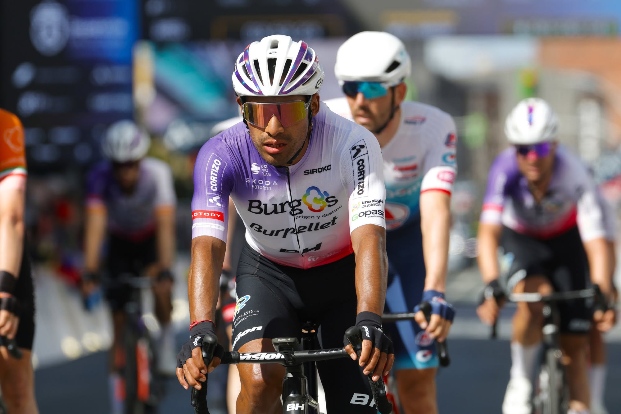 Sergio Chumil, orgulloso antes de La Vuelta: “Poder representar a mi país”.(Foto Prensa Libre: Burgo BH).