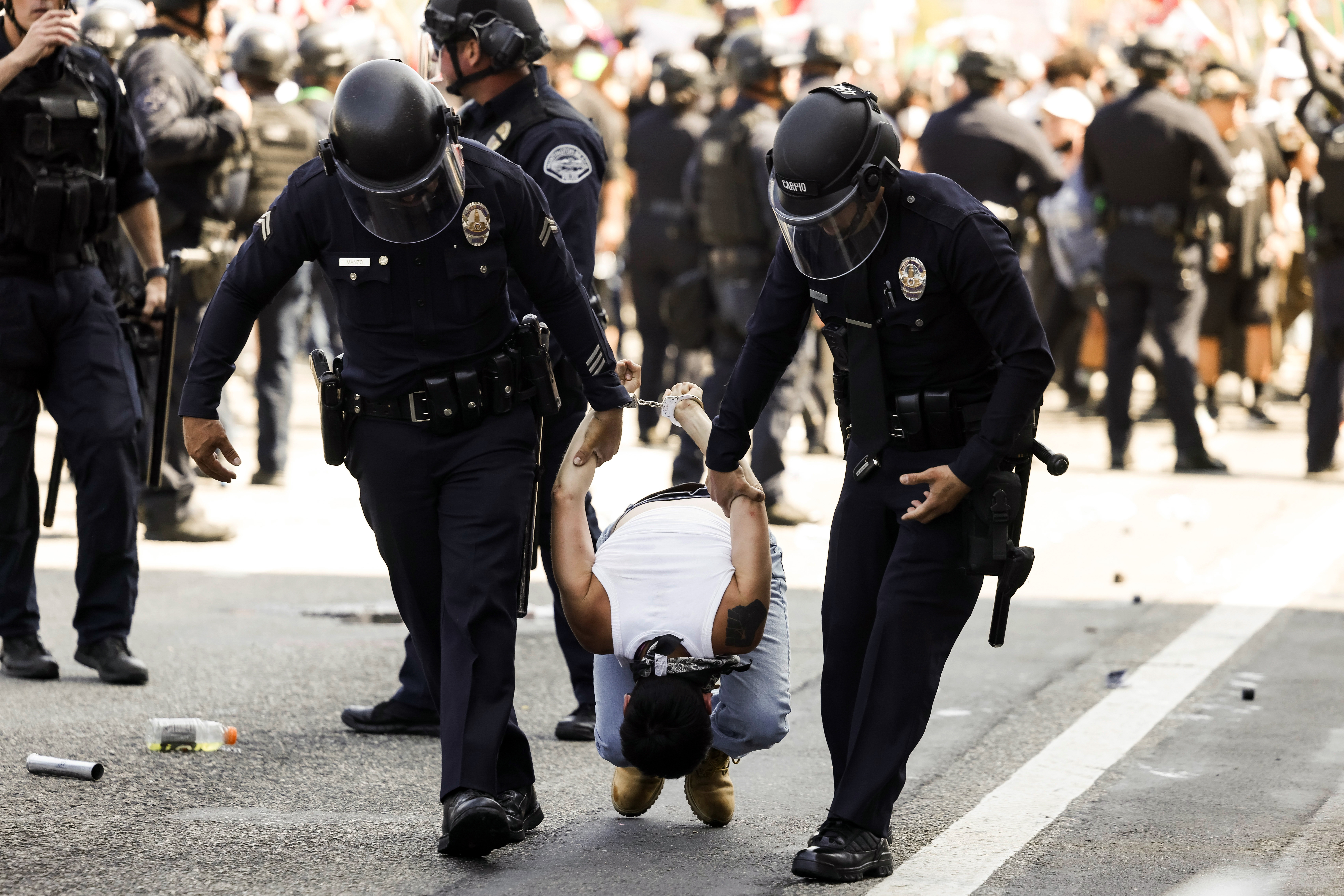 Captura de inmigrantes por el ICE