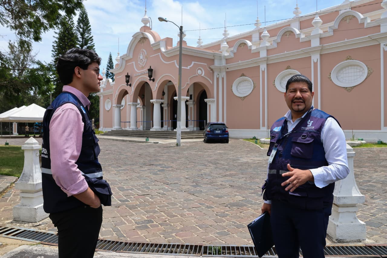 Museo Nacional de Arte Moderno "Carlos Mérida", zona 13 ciudad de Guatemala, donde la Procuraduría de los Derechos Humanos (PDH) supervisó el acceso ciudadano ante la falta de agentes de seguridad privada.