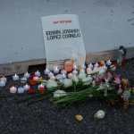 Vigilia tras el fallecimiento de un detenido por motivos de inmigración en el centro de detención de Delaney Hall.