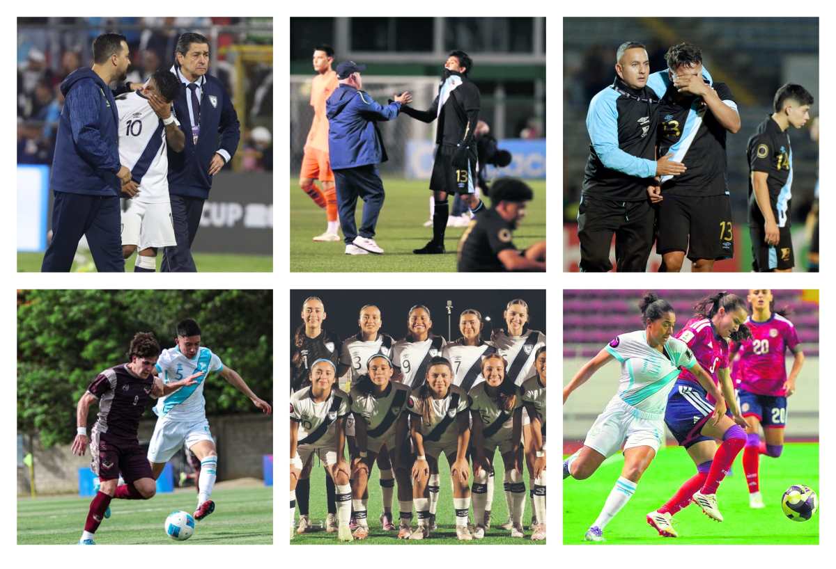 Las selecciones nacionales de Guatemala han tenido un 2026 lleno de tropiezos. (Fotos Prensa Libre: Hemeroteca PL).