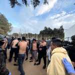 Autoridades efectúan una requisa en la Granja Modelo de Rehabilitación Pavón, donde fue localizado un túnel que, según el Sistema Penitenciario, habría sido utilizado para planificar una fuga. (Fotro Prensa Libre: Ejército de Guatemala)