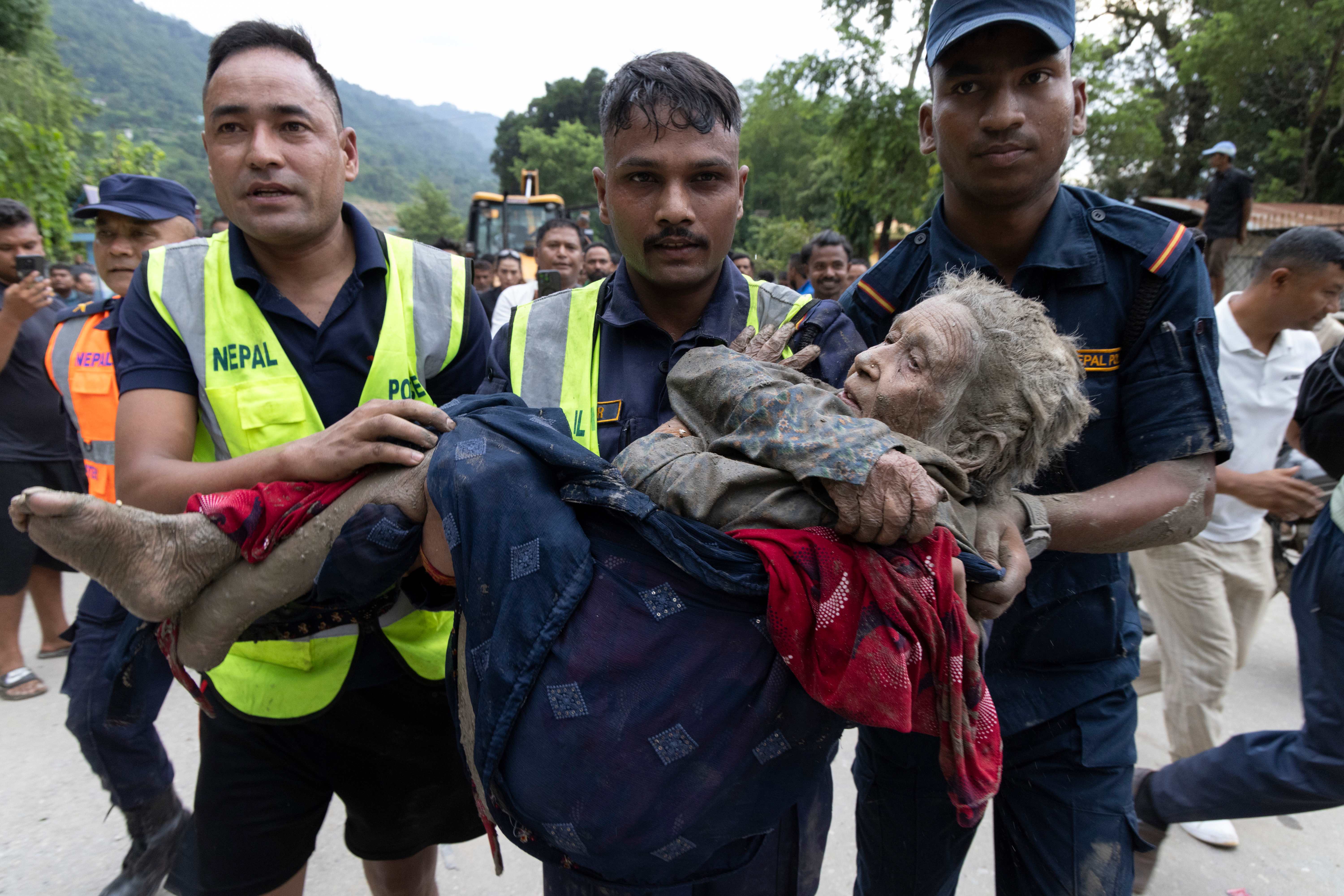 INUNDACION NEPAL'