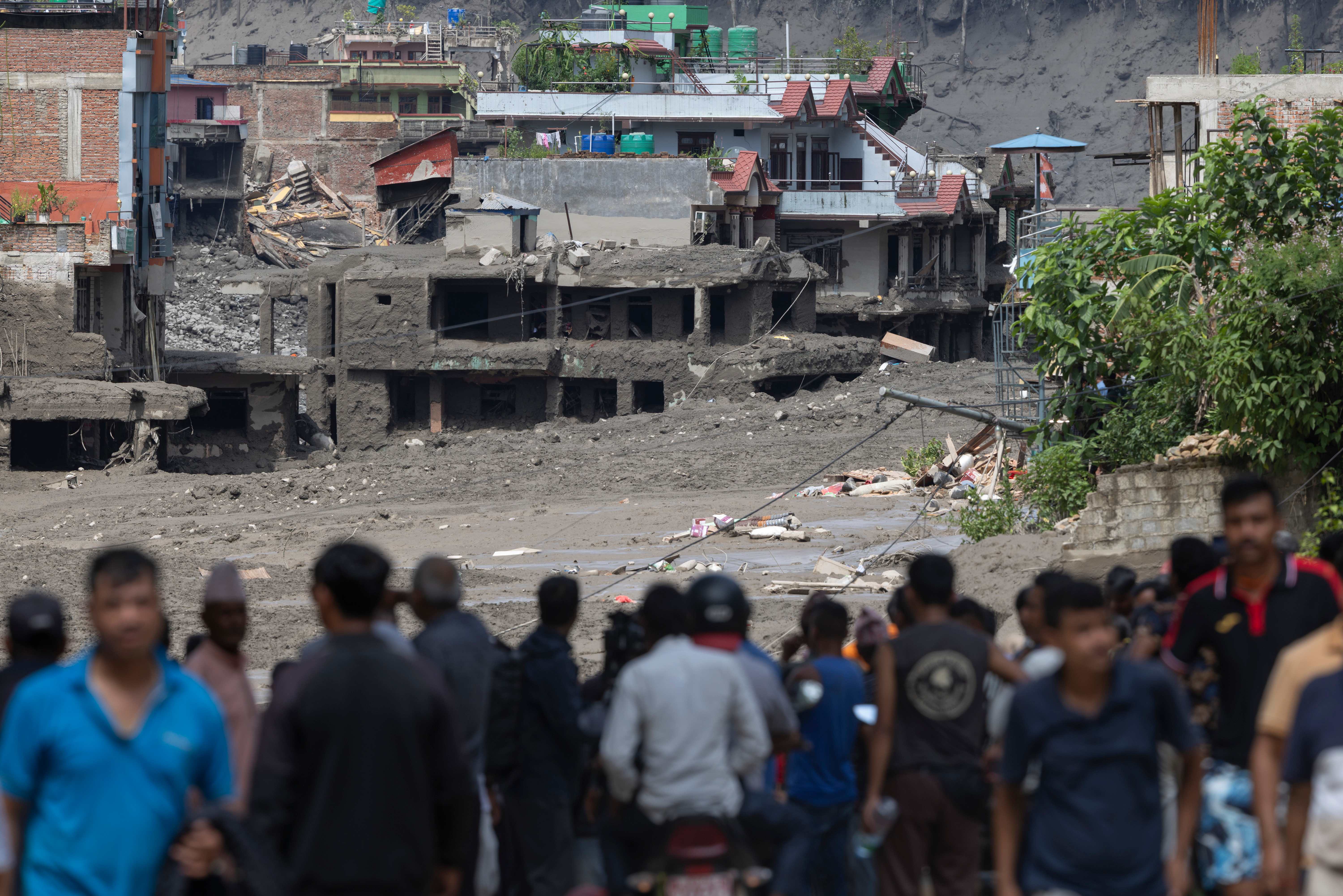 INUNDACION NEPAL'