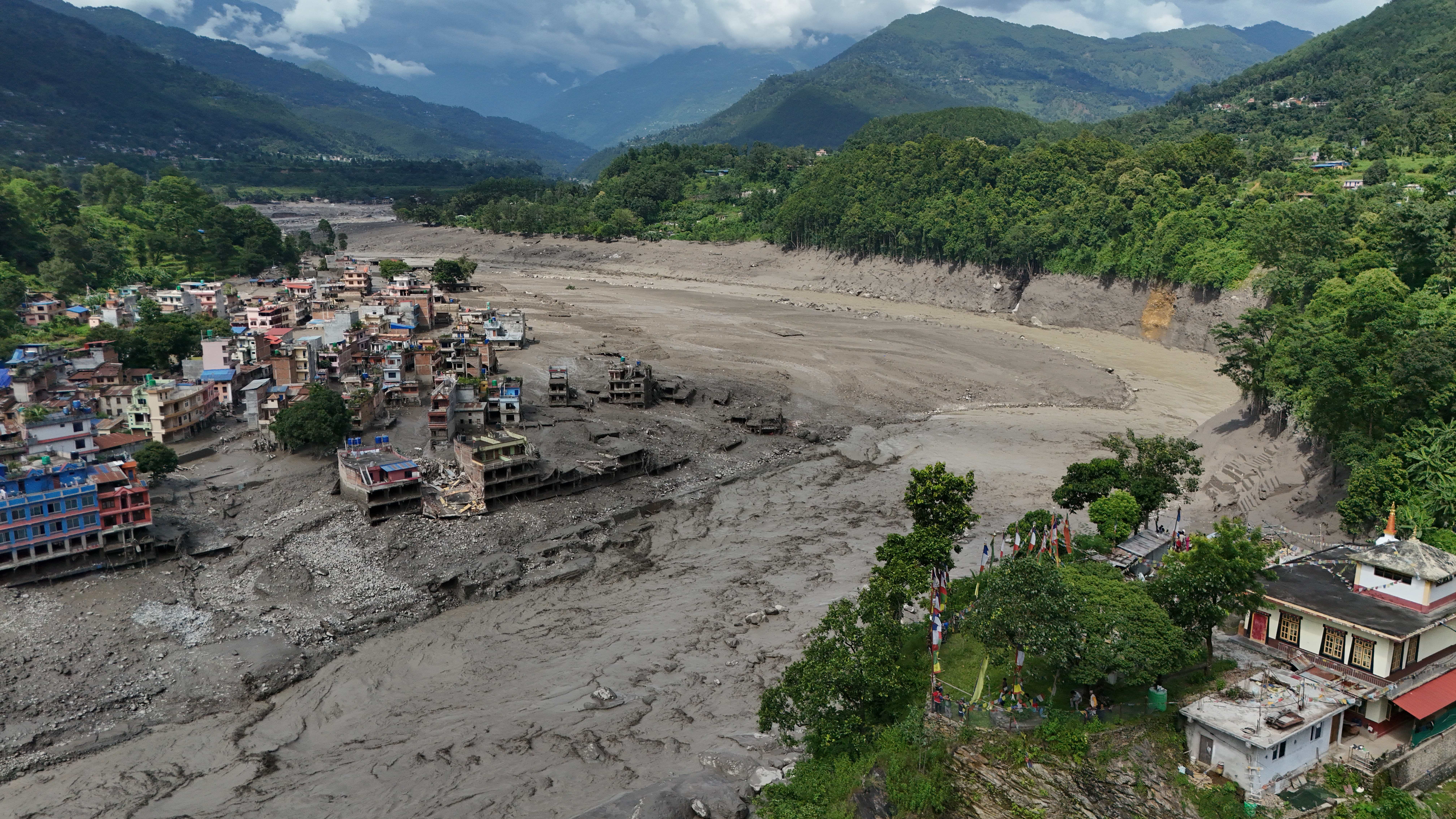 INUNDACION NEPAL'