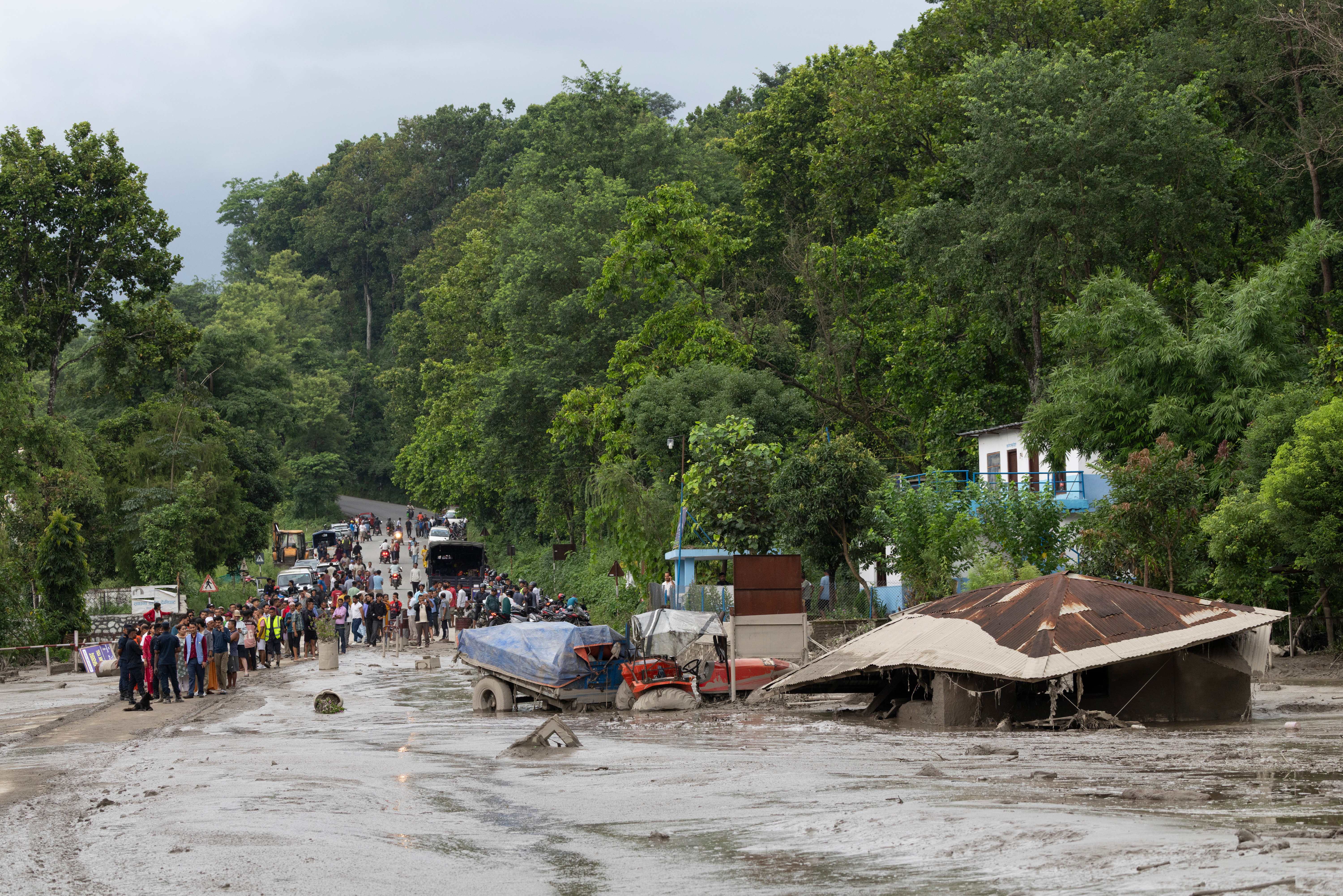 INUNDACION NEPAL'