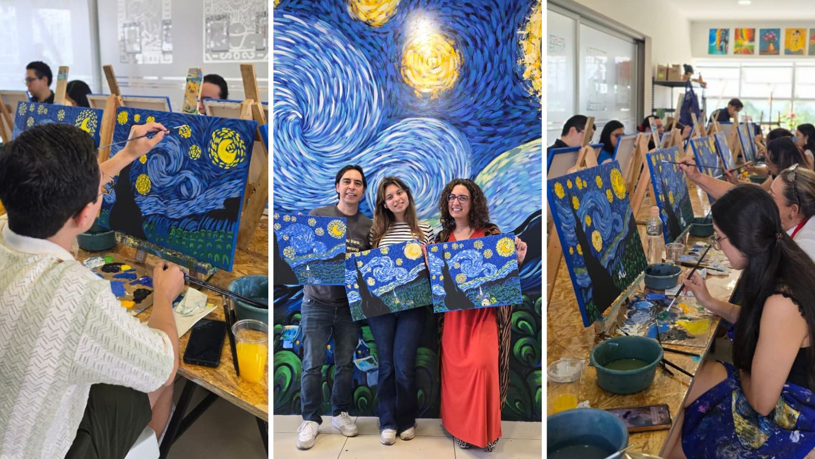 La noche estrellada: taller de pintura permitirá recrear la obra de Vincent van Gogh