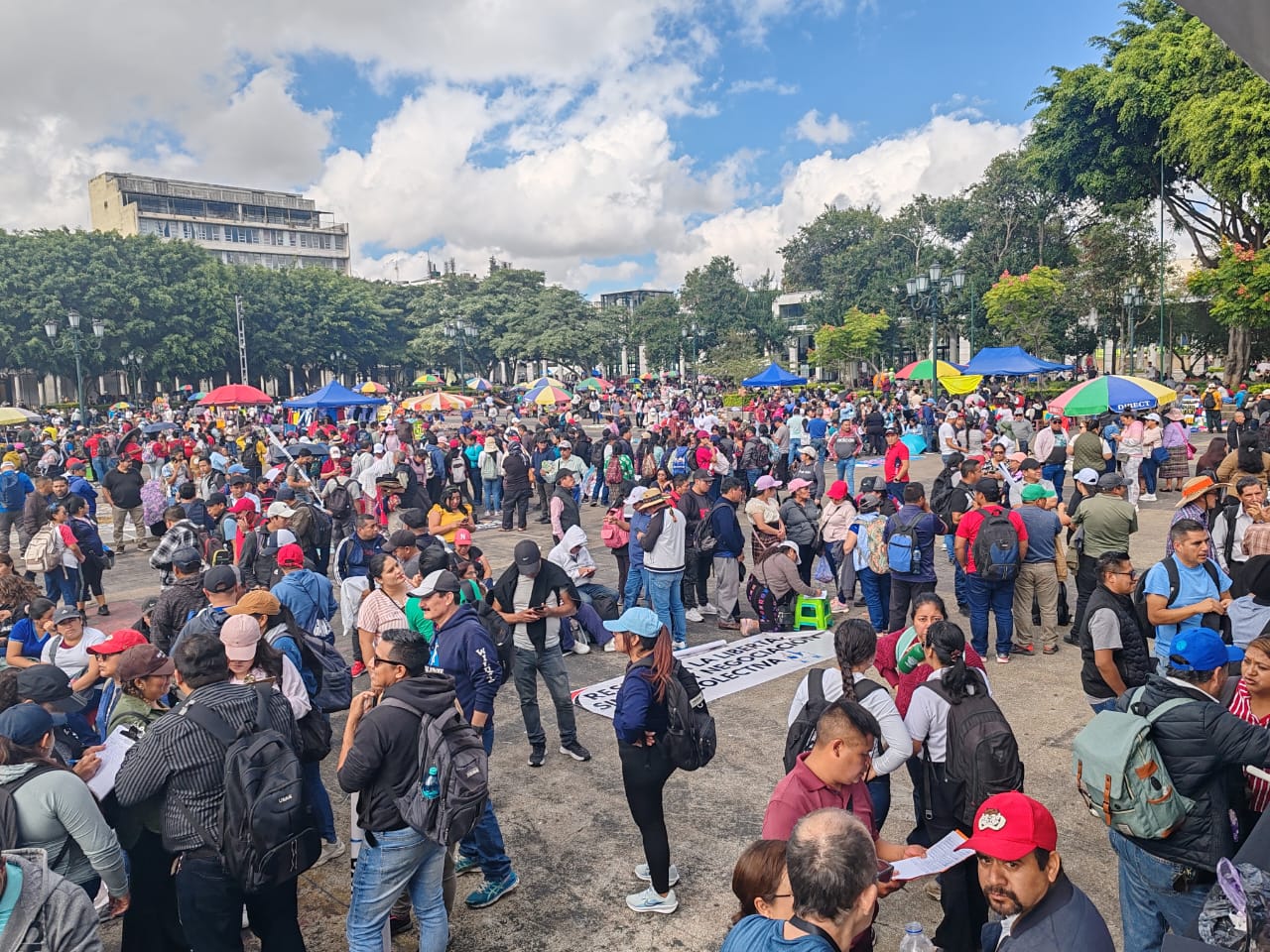 Manifestación STEG maestros