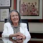 María Mercedes Girón de Blank, presidenta del Consejo de Administración de Prensa Libre desde 2001. (Foto Prensa Libre: Esbin García)