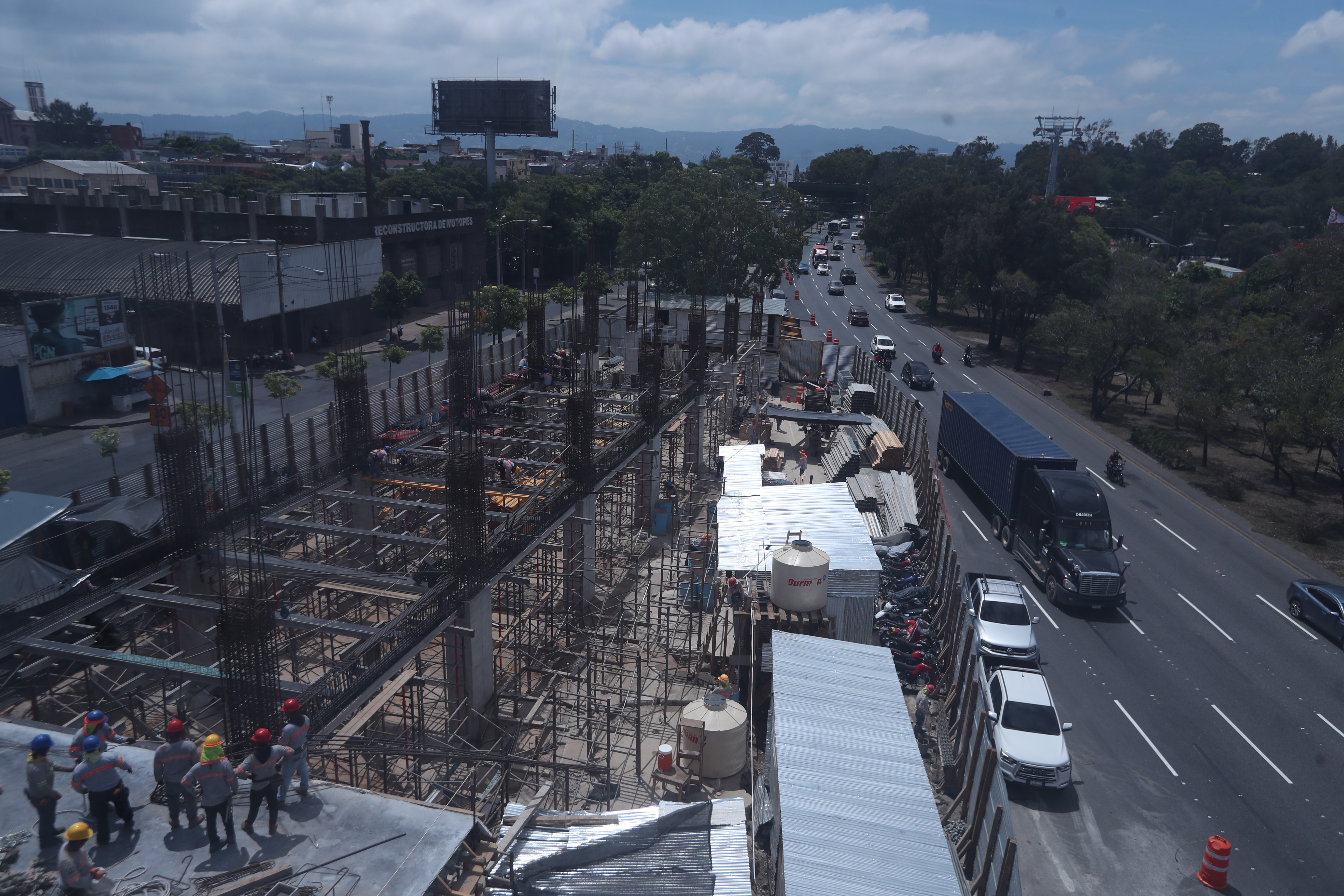 La Estacin 4 del AeroMetro es donde concluye la lnea 1, la cual inicia con la Estacin 1 en la Plazuela Espaa. 

Foto Prensa Libre: Erick Avila.    25/08/2026