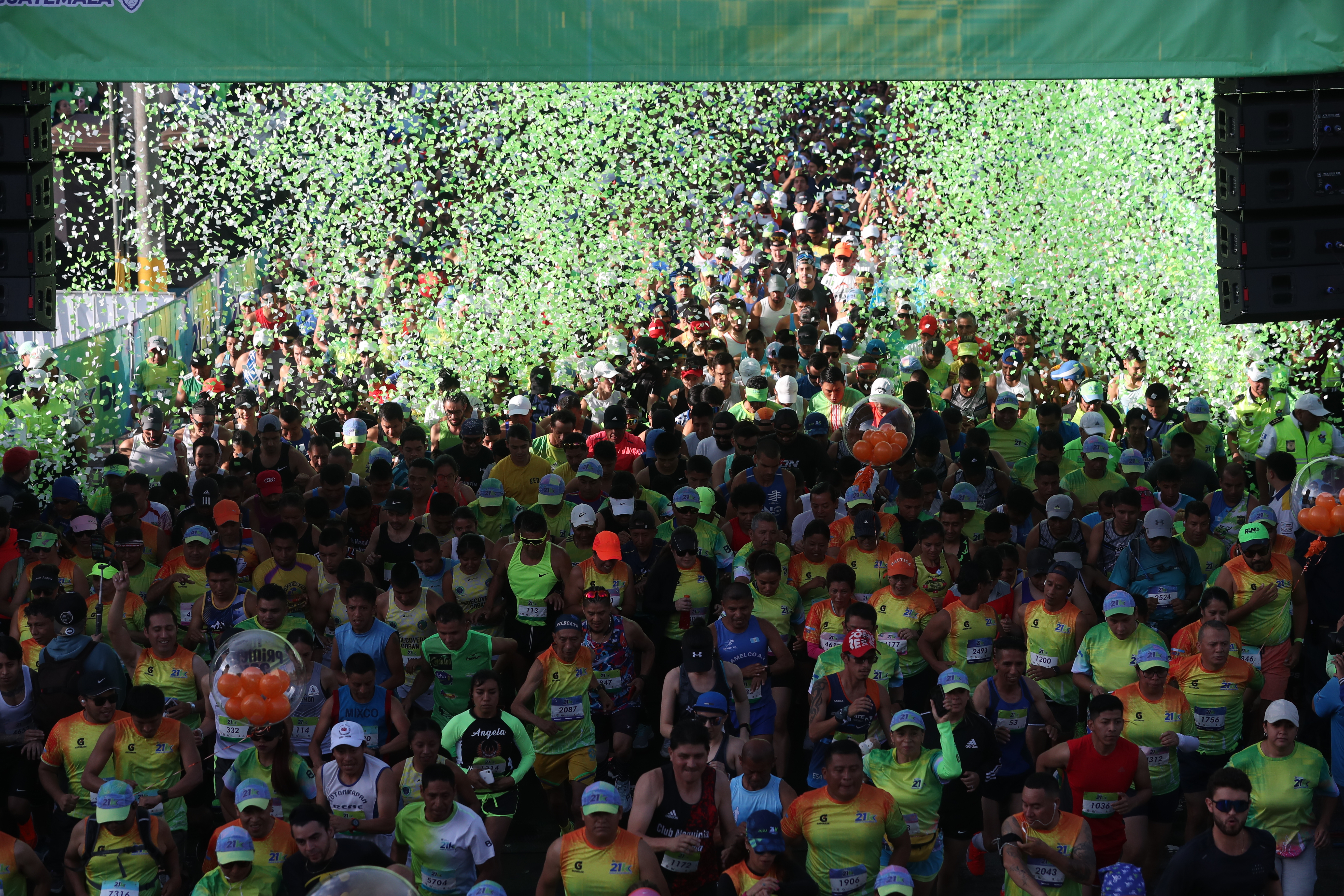 Primer maratón 42K certificado en la capital: a qué hora comienza y por dónde será el recorrido.(Foto Prensa Libre: Erick Ávila).