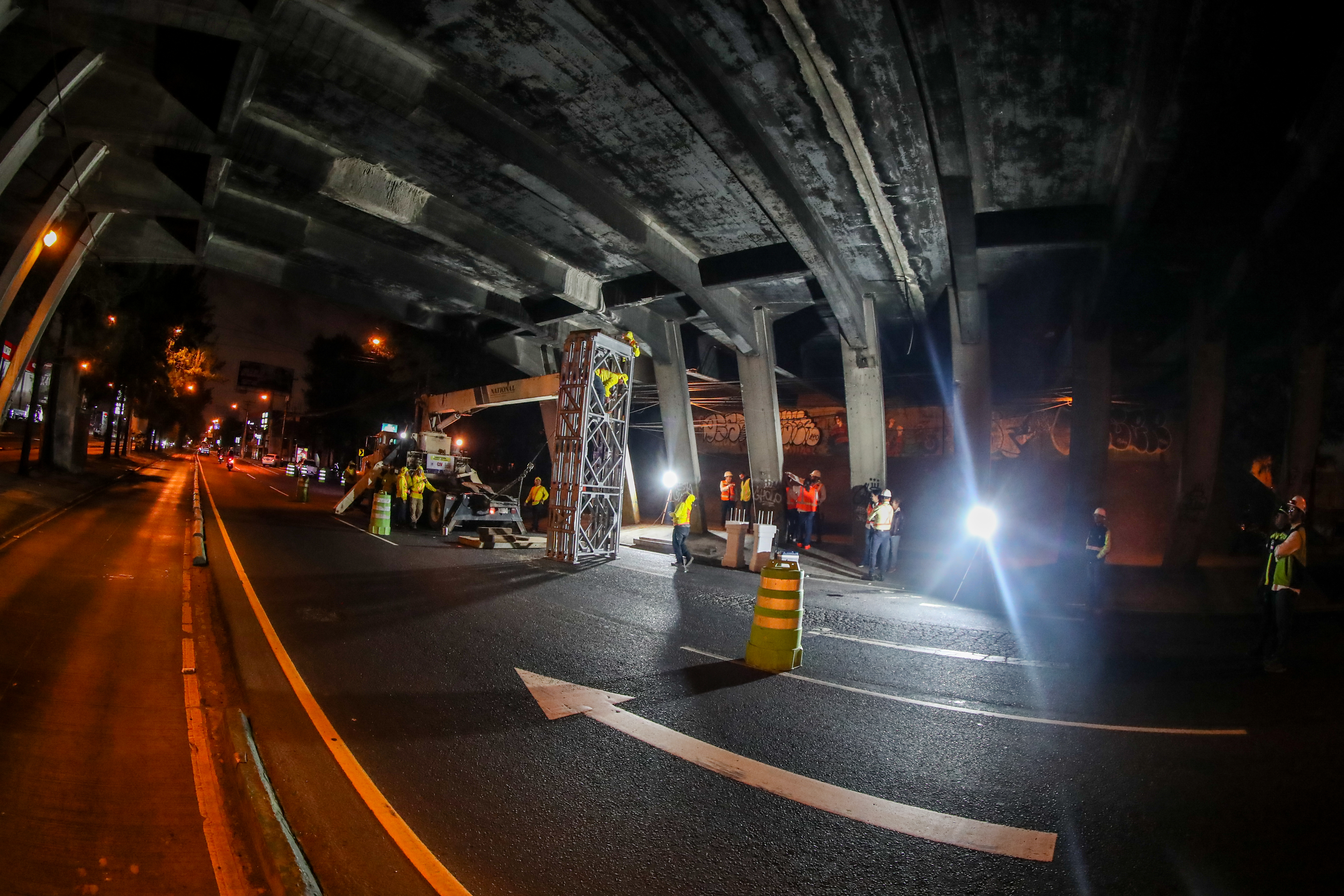 Puente Periférico Aguilar Batres cierre total Covial