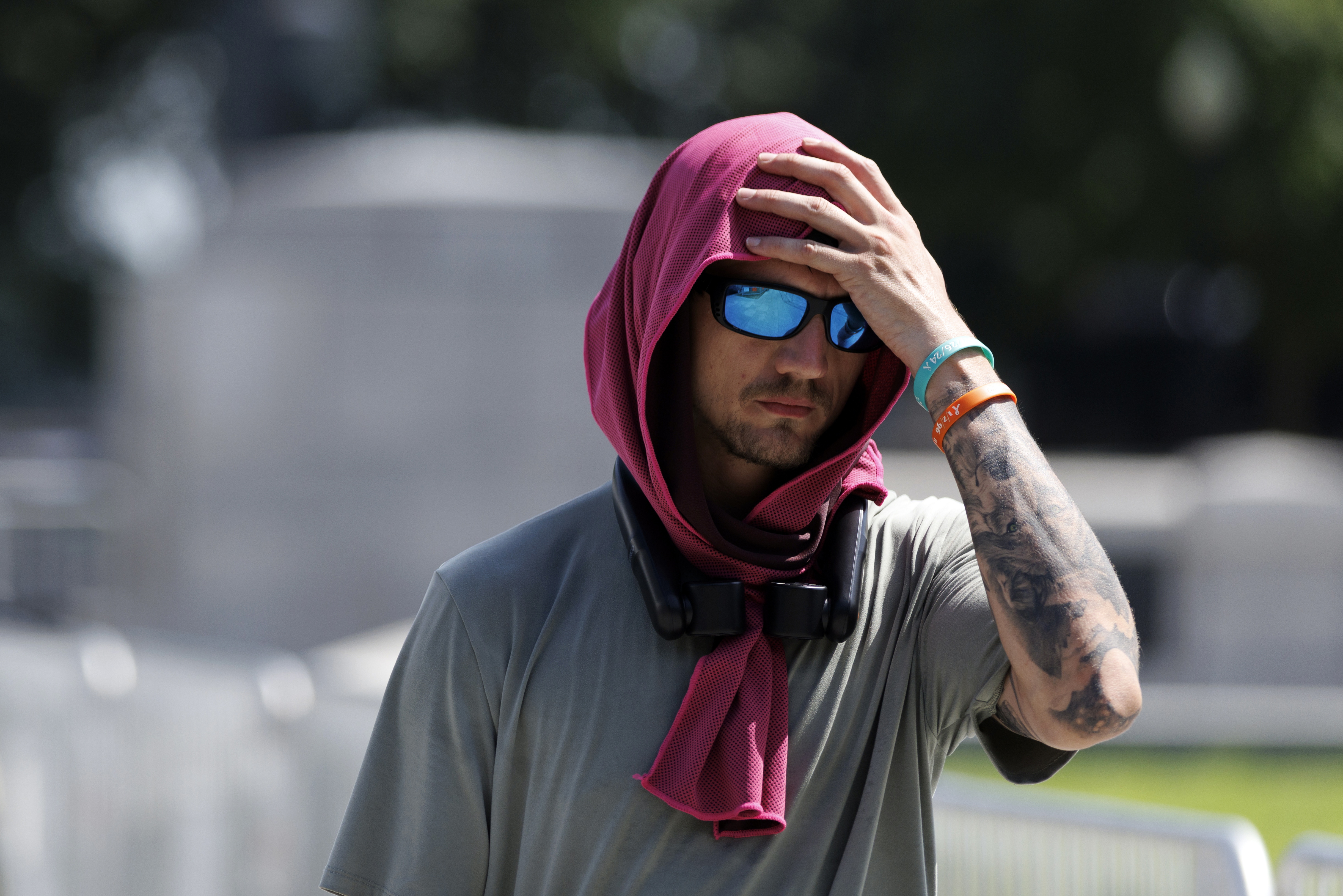 Una ola de calor azota Washington antes de las celebraciones del 4 de julio.