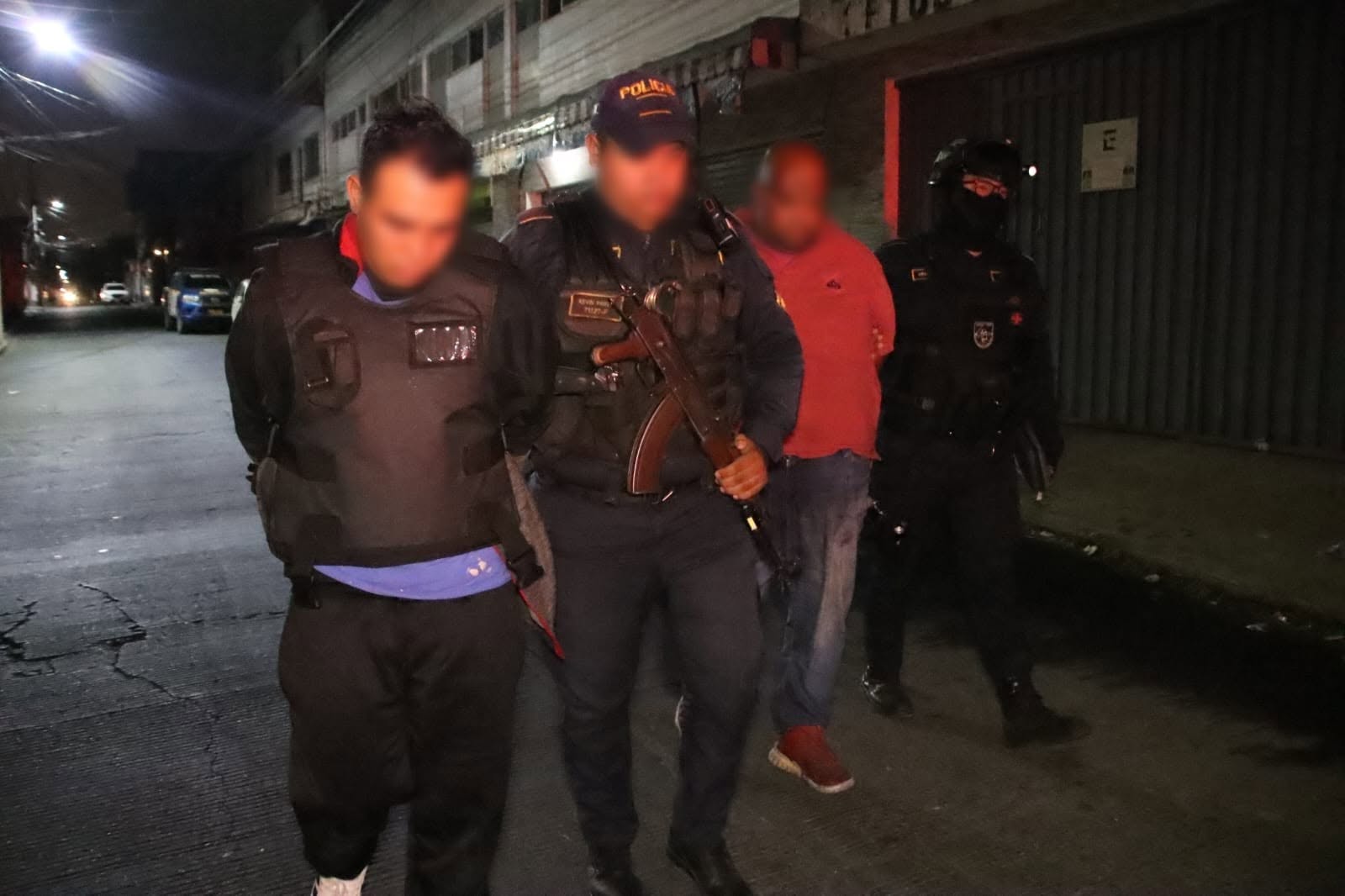 PNC captura a pandilleros Barrio 18 coordinados por cabecilla de la clica Los Crazy Gangsters