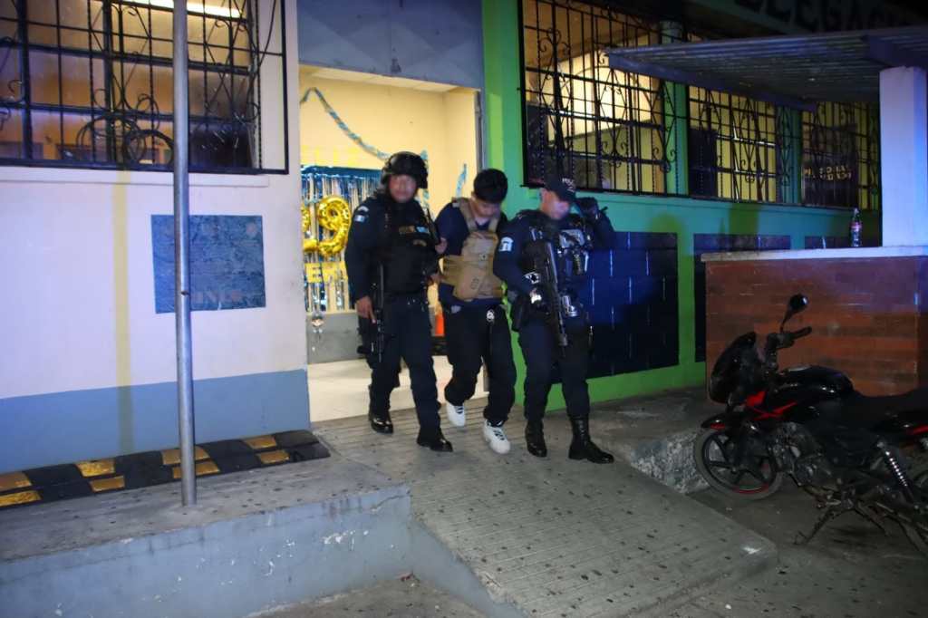 PNC captura pandilleros