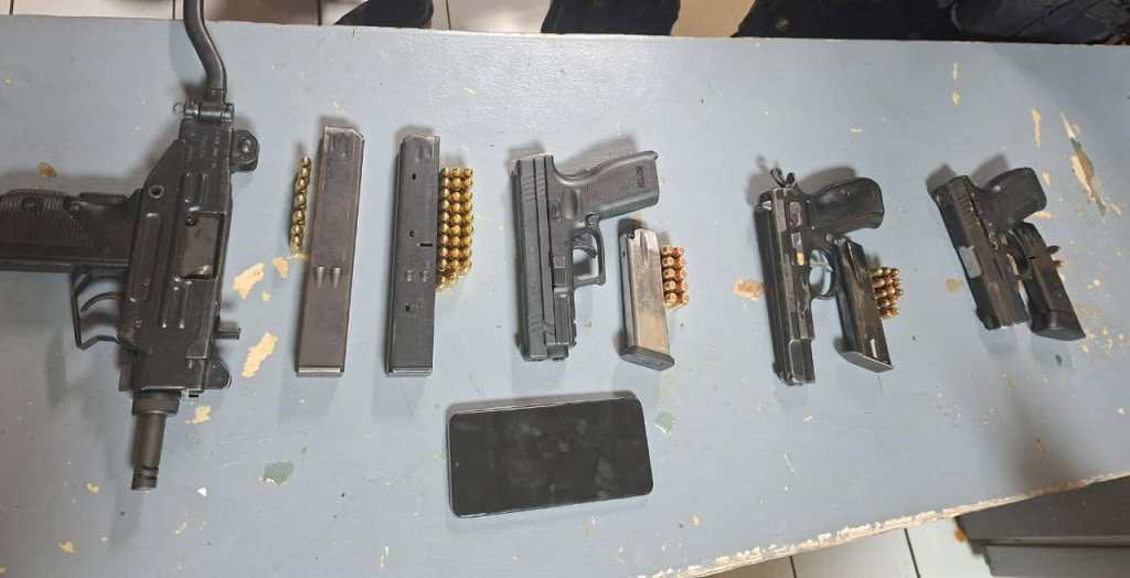 PNC decomiso armas pandilleros Barrio 18