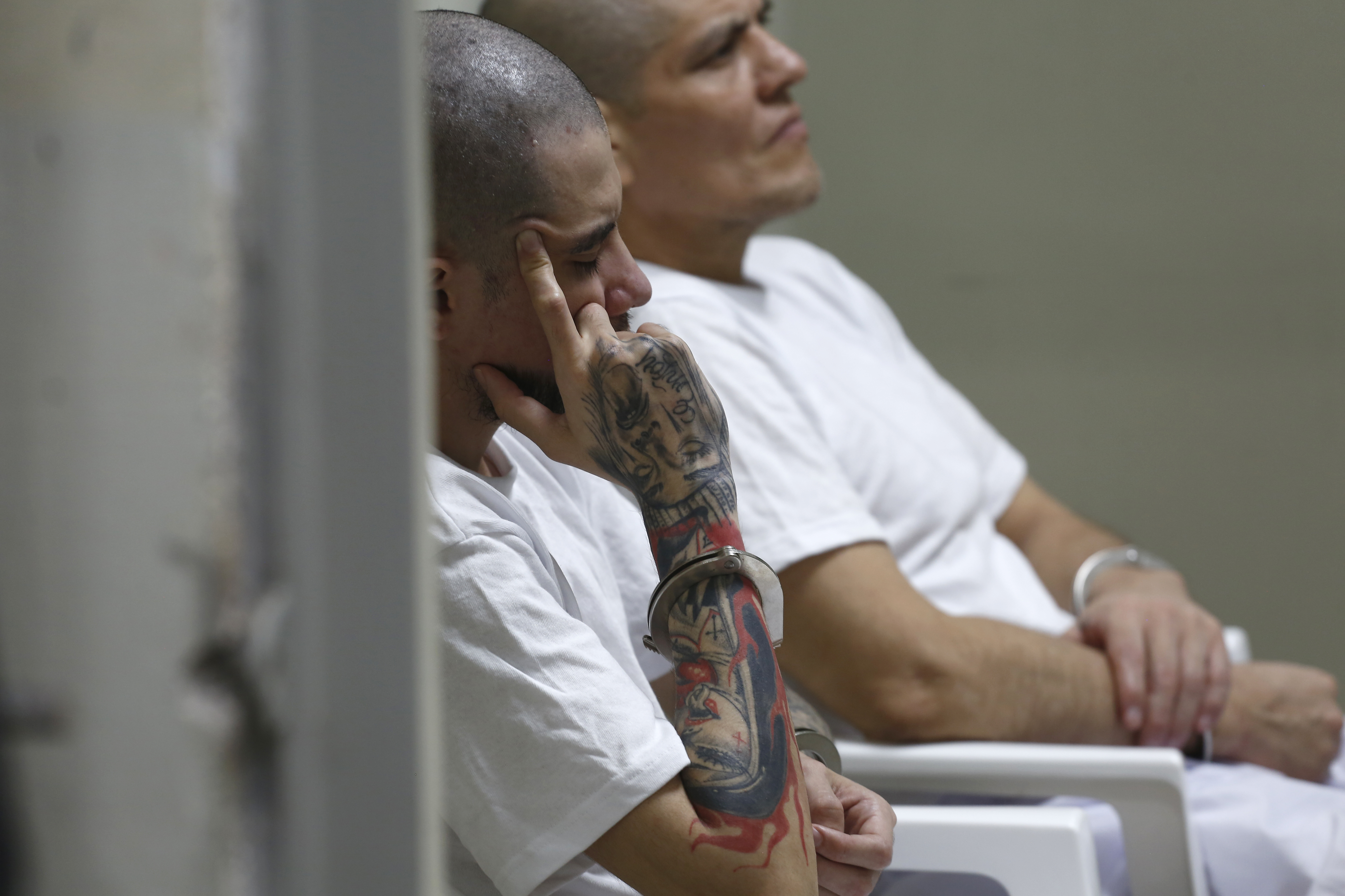 Pandilleros de la mara Salvatrucha detenidos en zona 7