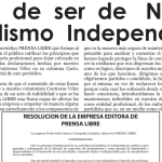 Extracto del Ideario establecido por los fundadores, en 1951, sobre el oficio periodístico en Prensa Libre.