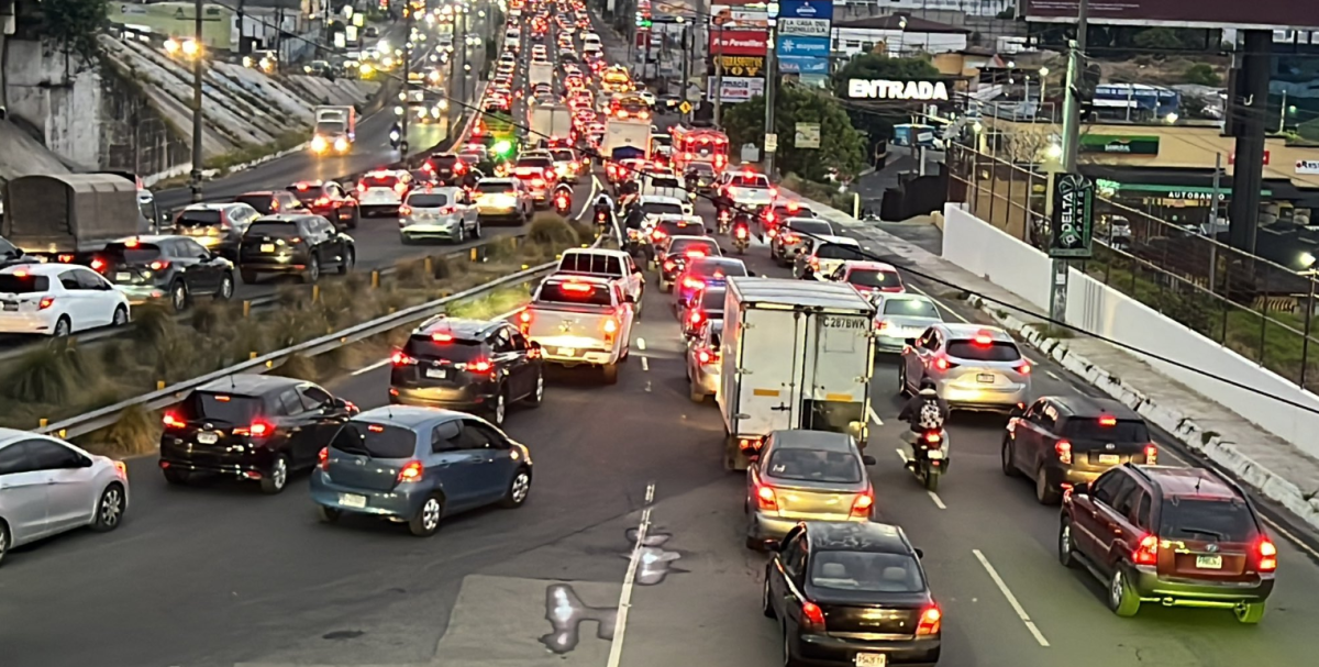 Emetra accidentes ruta Pacífico Atlántico Interamericana