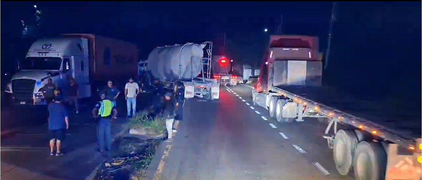 Tránsito ruta al Atlántico congestionamiento Provial