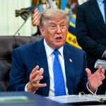 WASHINGTON (United States), 10/08/2026.- US President Donald Trump speaks during the signing of an executive order reviewing childhood vaccine recommendations in the Oval Office of the White House in Washington, DC, USA, 10 August 2026. The order maintains recommendations for vaccines against 11 diseases, including measles and polio, while calling for others, including hepatitis A, hepatitis B and meningococcal disease, to be limited to high-risk populations. EFE/EPA/BONNIE CASH / POOL