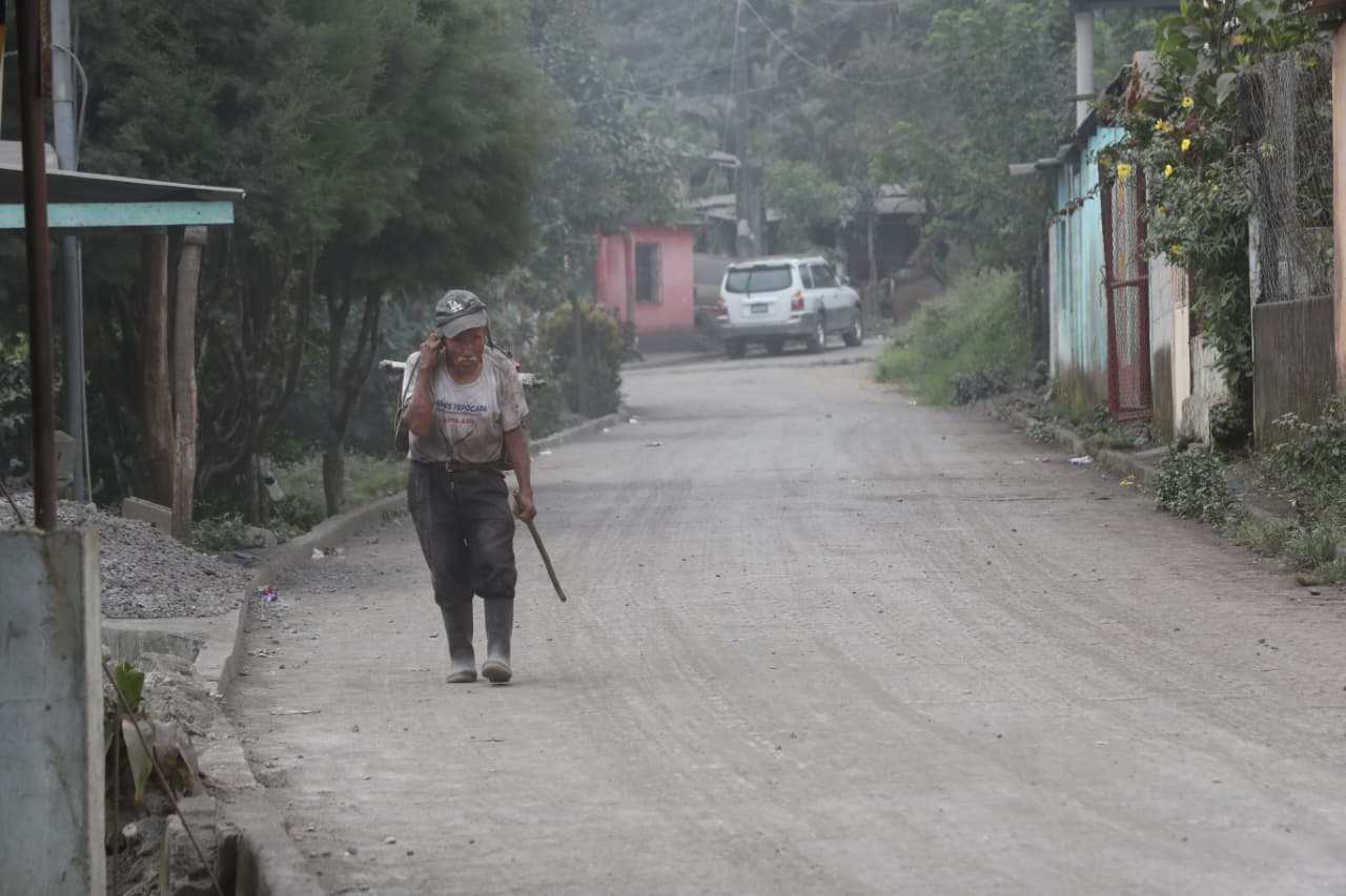 Erupción Volcán de Fuego'
