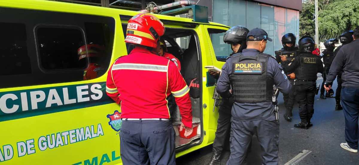 asalto conductora zona 10 captura sospechosos