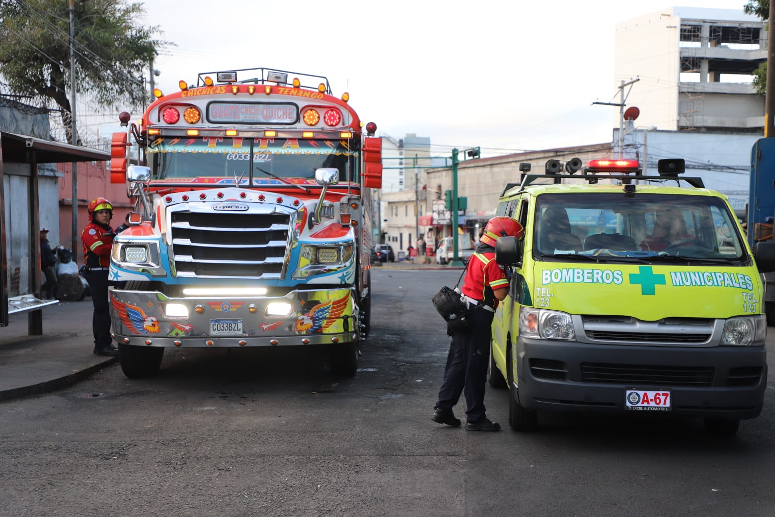 ataque armado bus extraurbano Quiché zona 8