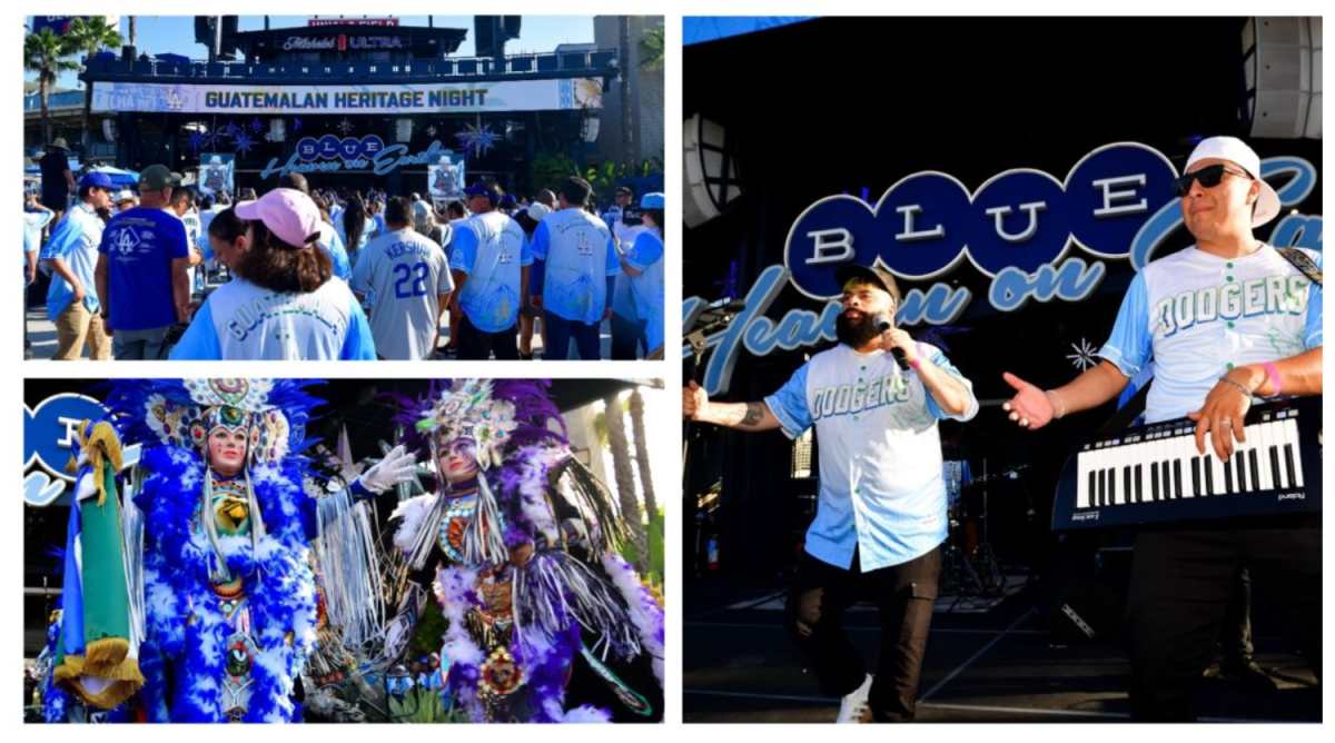 La Noche de la Herencia Guatemalteca en el estadio de los Dogders