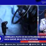 Usuarios de buses extraurbanos denuncian asaltos y temor por su seguridad, mientras autoridades investigan la muerte del piloto Mario Tos, ocurrida en la zona 8 capitalina.