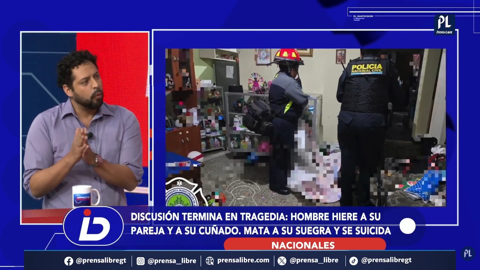 Una discusión familiar terminó con dos personas muertas y dos heridas el pasado 20 de agosto en la colonia La Esperanza, zona 6 de Mixco, en un caso que expone las consecuencias que puede alcanzar una confrontación cuando escala a la violencia armada.