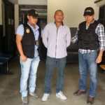 Manuel Humberto López Castillo, cuando fue detenido en 2015 como presunto cabecilla de una banda de secuestradores. (Foto Prensa Libre: HemerotecaPL)