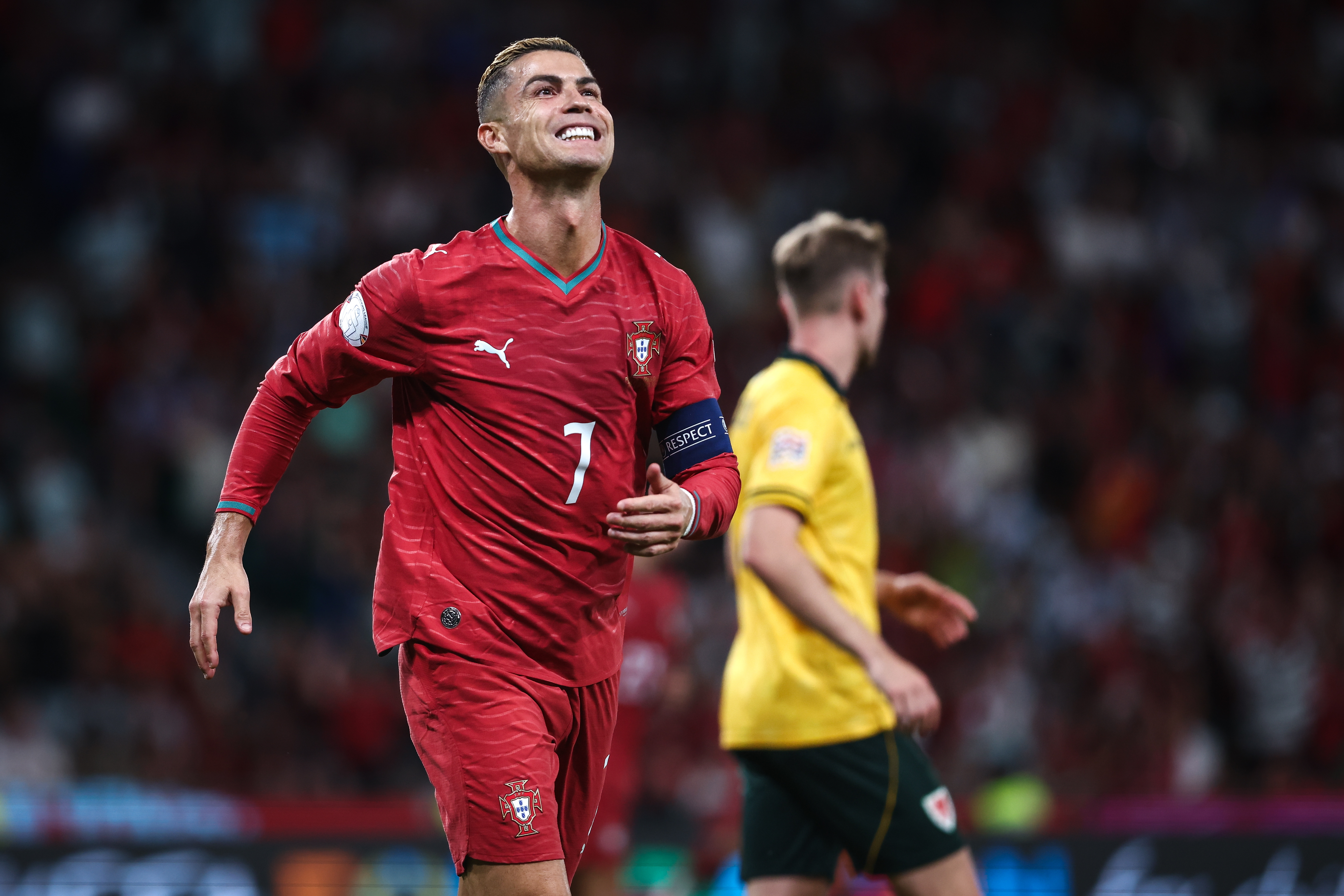 Lisboa (Portugal), 24/09/2026.- Portugal player Cristiano Ronaldo during the UEFA Nations League match in Lisbon, Portugal, 24 September 2026. (Lisboa) EFE/EPA/RODRIGO ANTUNES