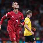 Lisboa (Portugal), 24/09/2026.- Portugal player Cristiano Ronaldo during the UEFA Nations League match in Lisbon, Portugal, 24 September 2026. (Lisboa) EFE/EPA/RODRIGO ANTUNES