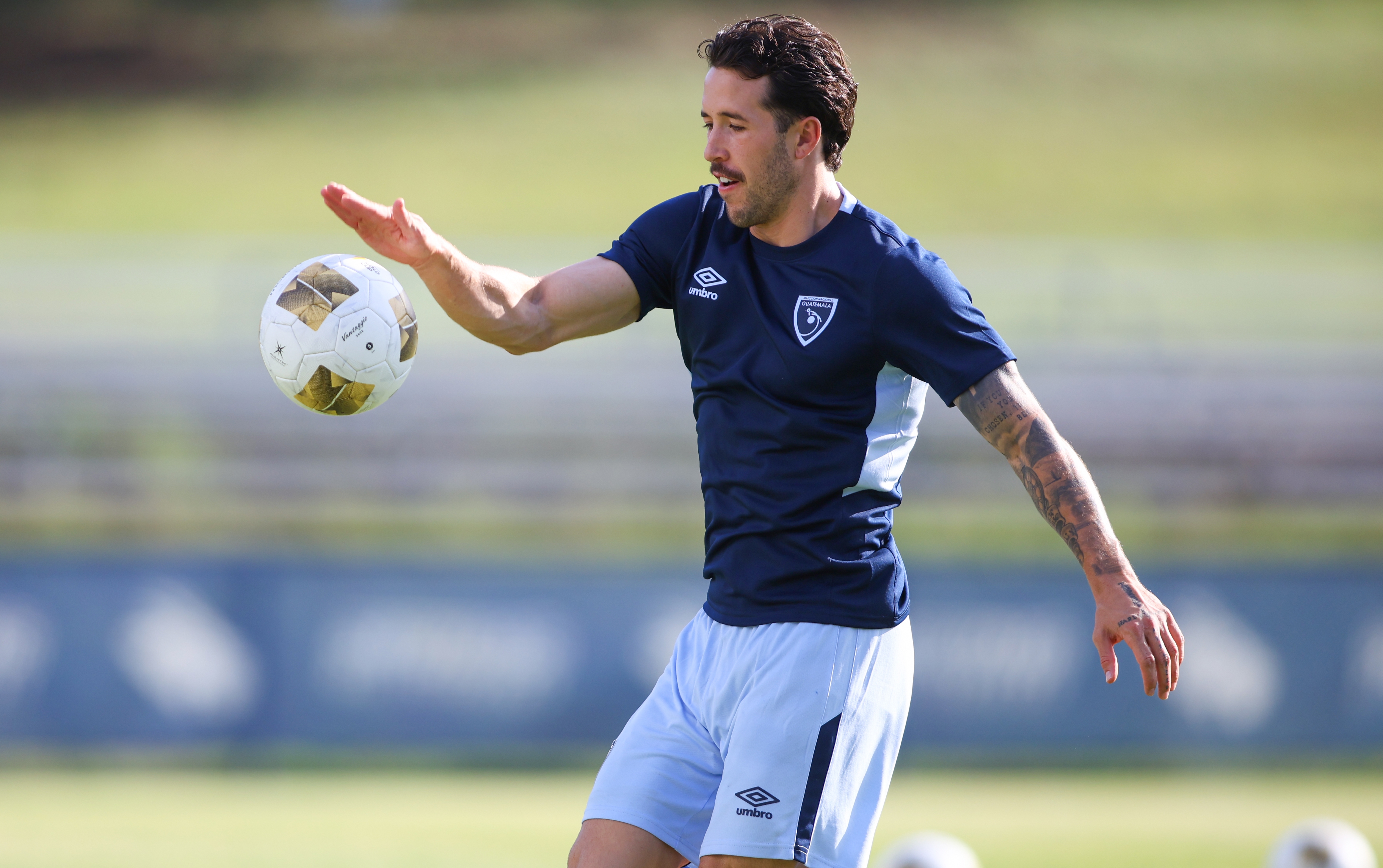 Aarón Herrera será de la partida de inicio de la Selección de Guatemala para el juego frente a Jamaica este viernes 25 de septiembre. (Foto Prensa Libre: Hemeroteca PL).