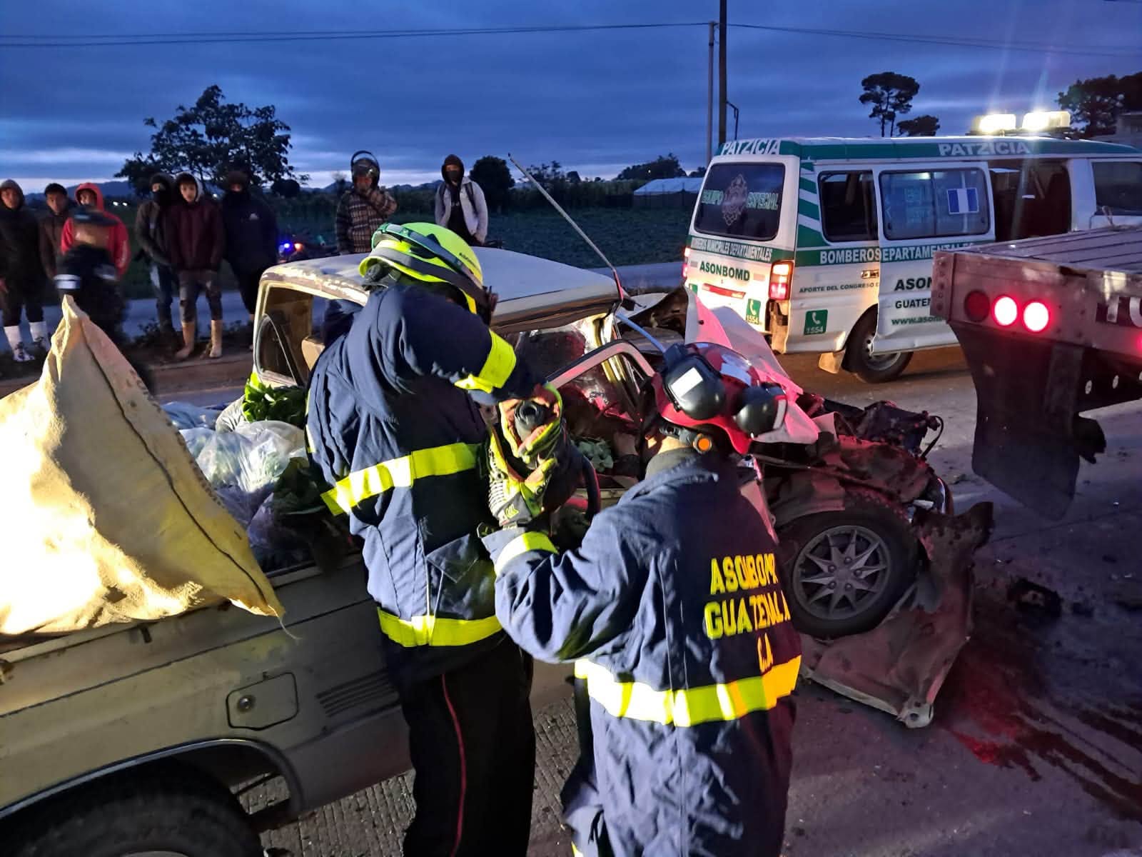 Accidente km 72 Interamericana