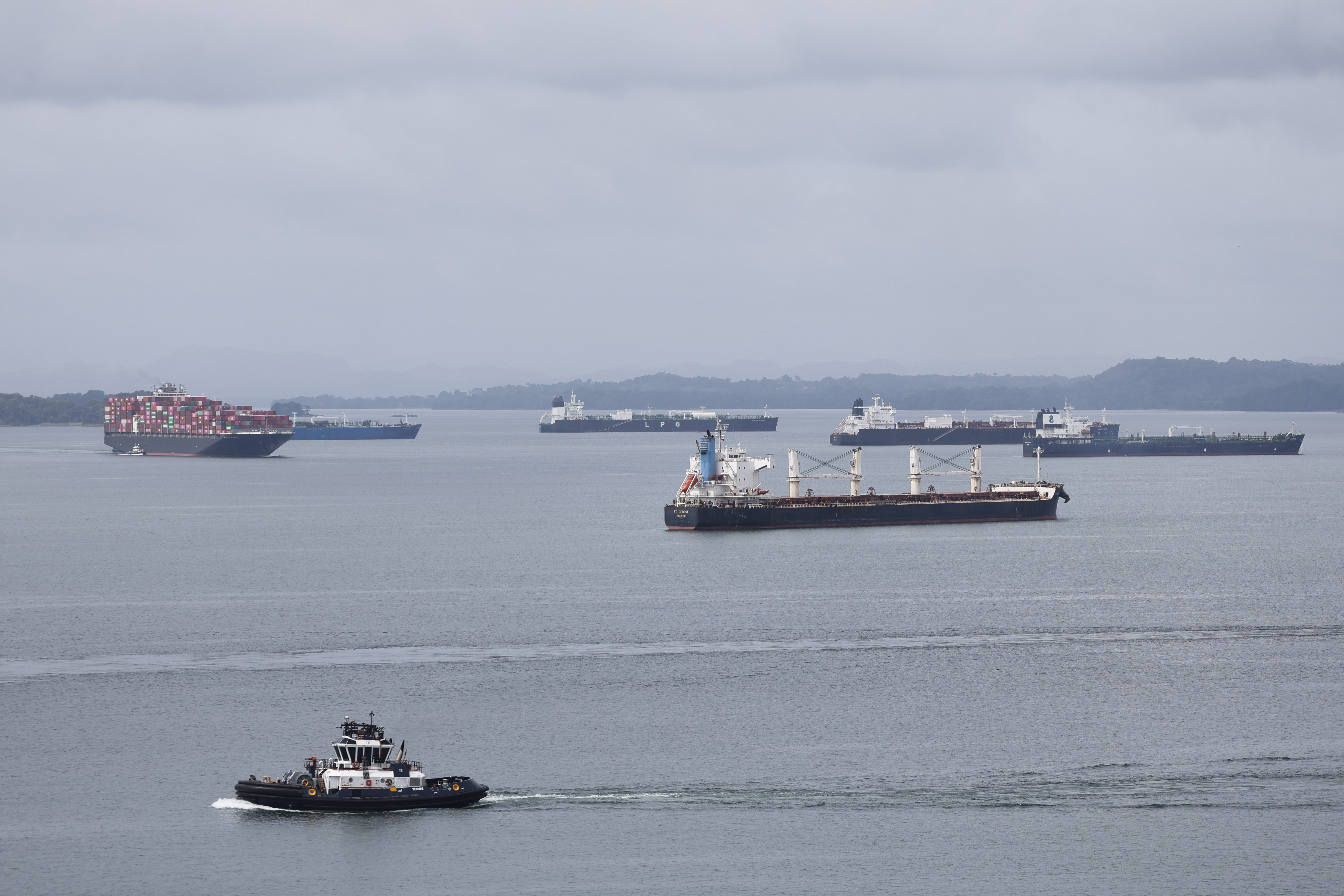 El Canal de Panamá Sequía